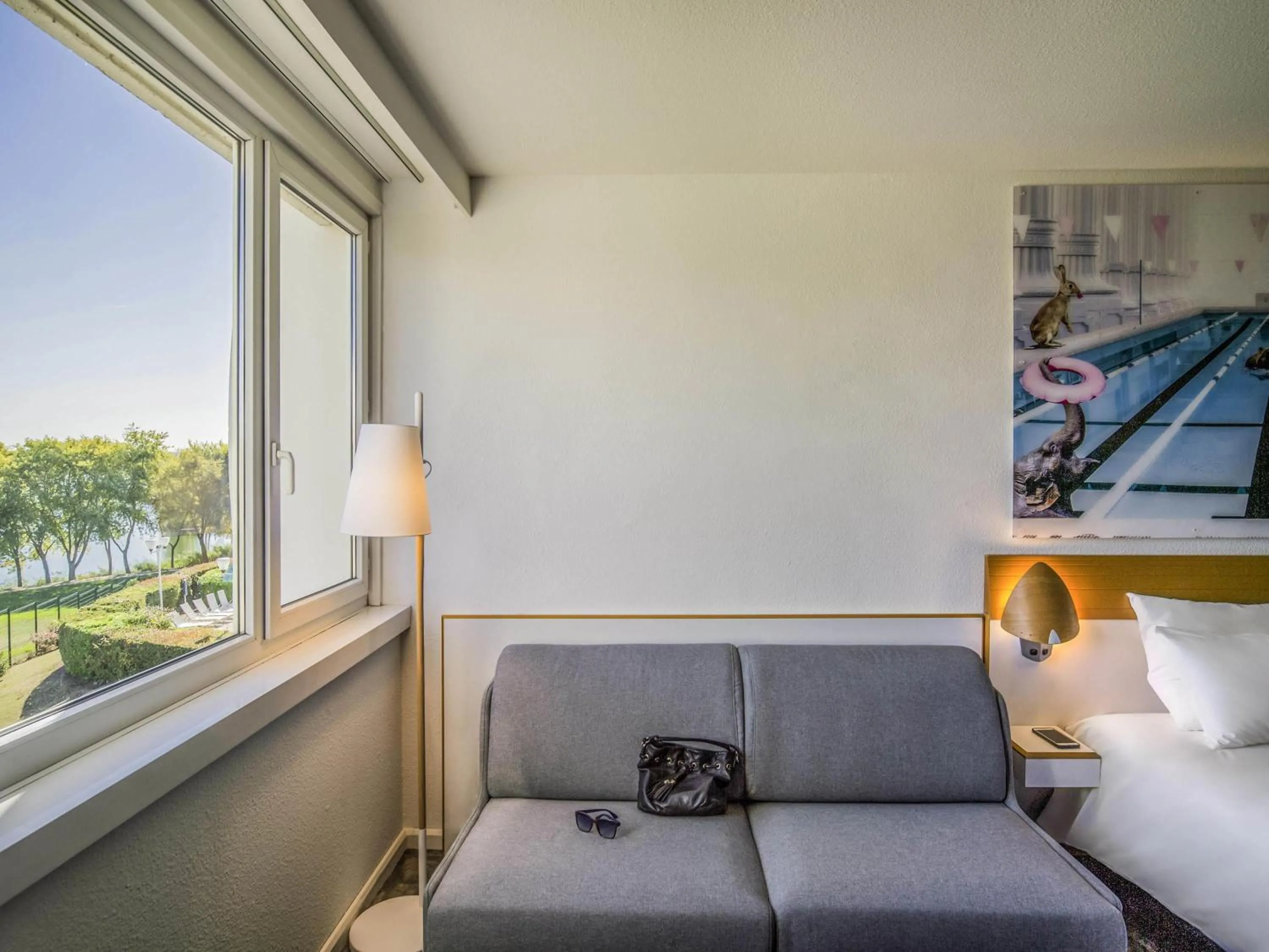 Bedroom, Bed in Novotel Paris Créteil Le Lac