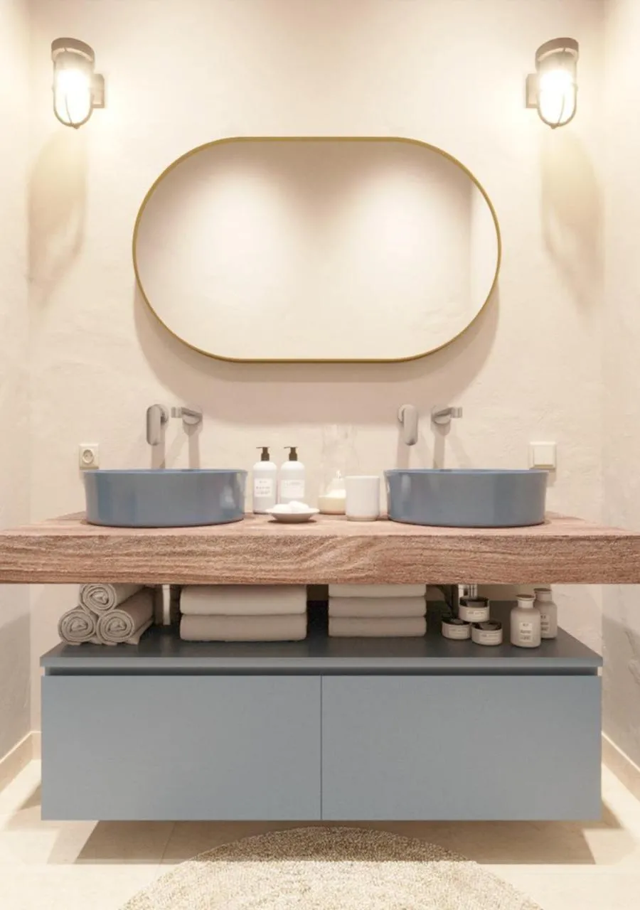 Bathroom in Resort Capo Bianco