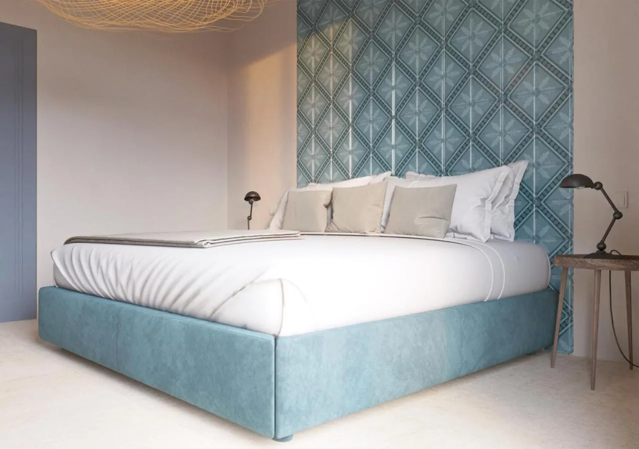 Bedroom, Bed in Resort Capo Bianco
