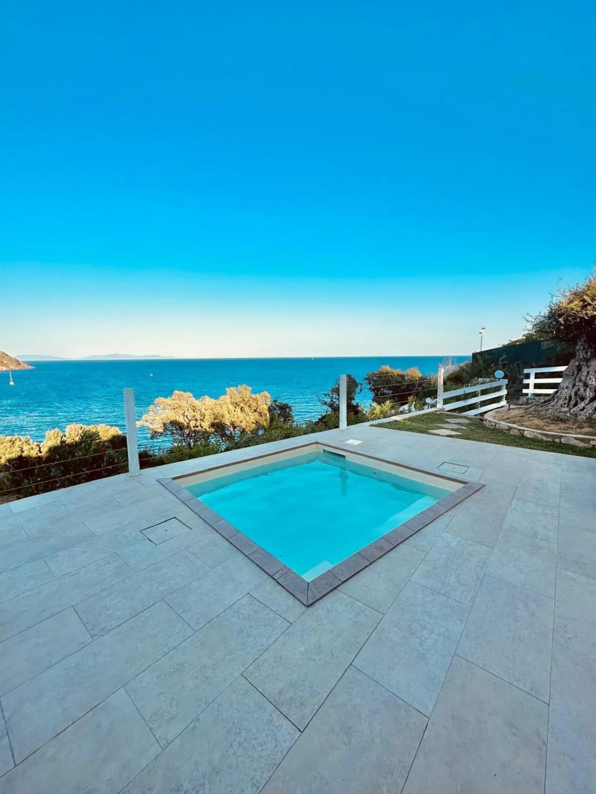 Patio in Resort Capo Bianco