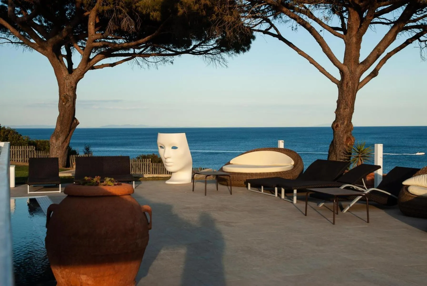 Swimming pool in Resort Capo Bianco