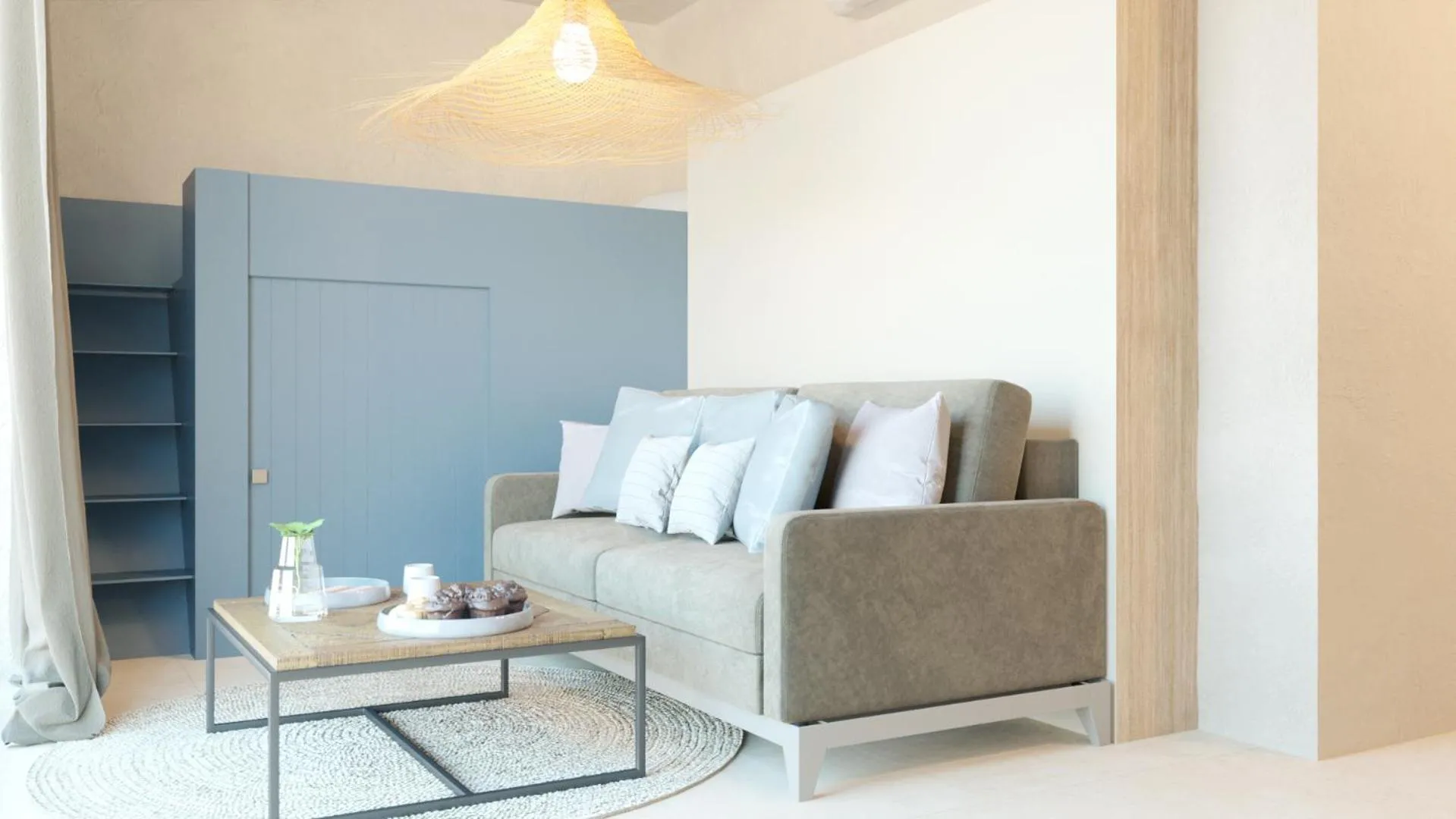Living room in Resort Capo Bianco
