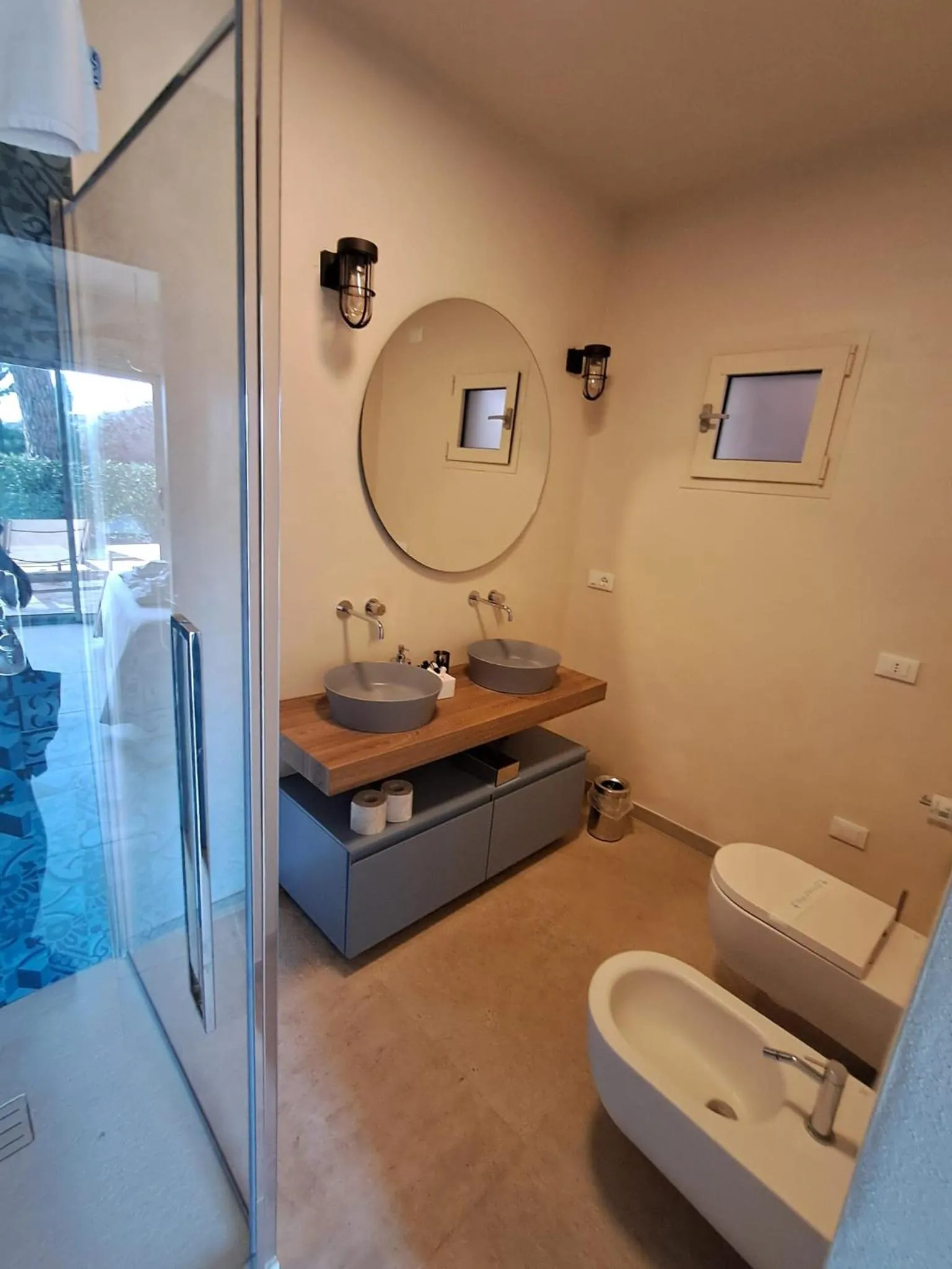 Bathroom in Resort Capo Bianco