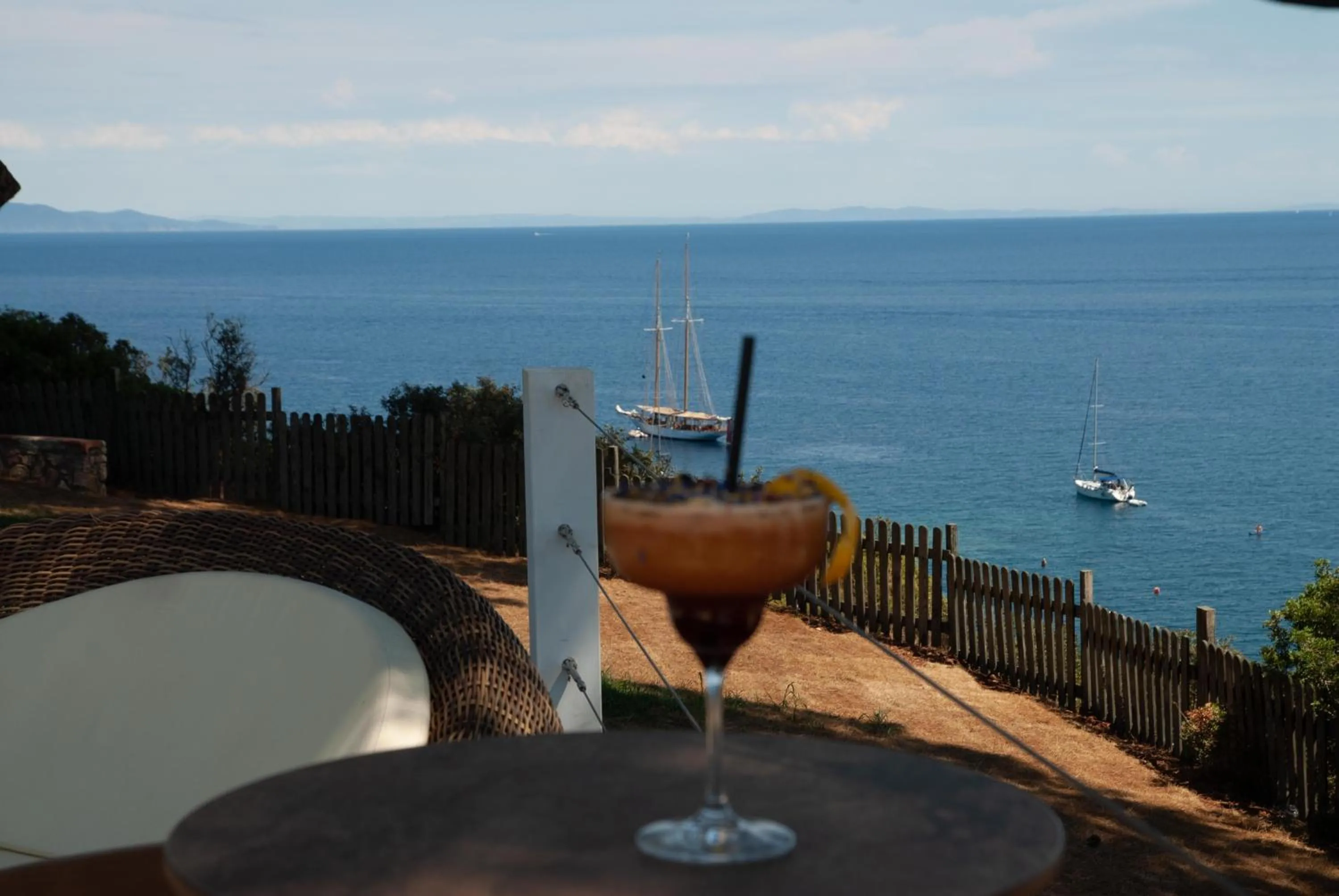 Sea view in Resort Capo Bianco