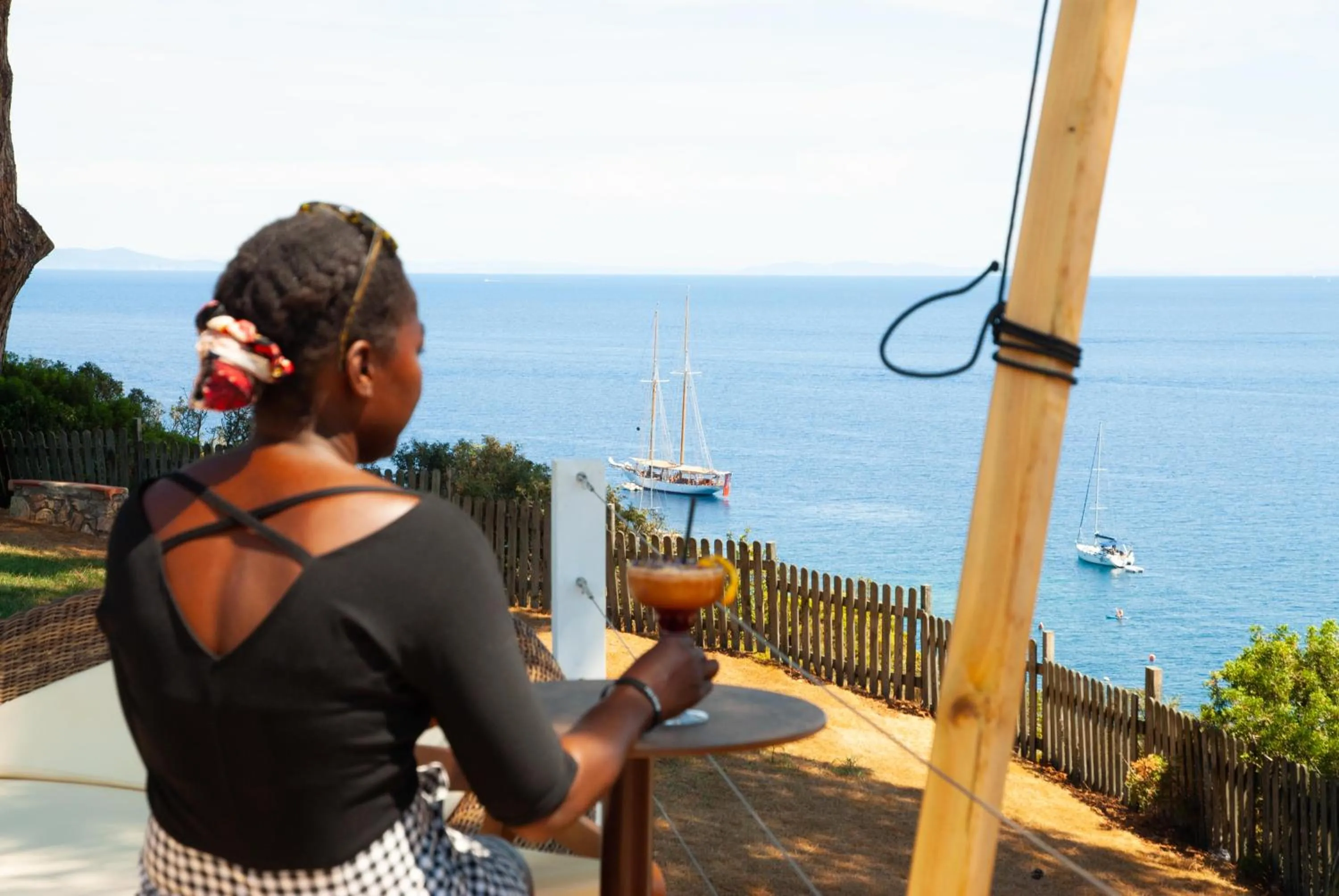 Sea view in Resort Capo Bianco
