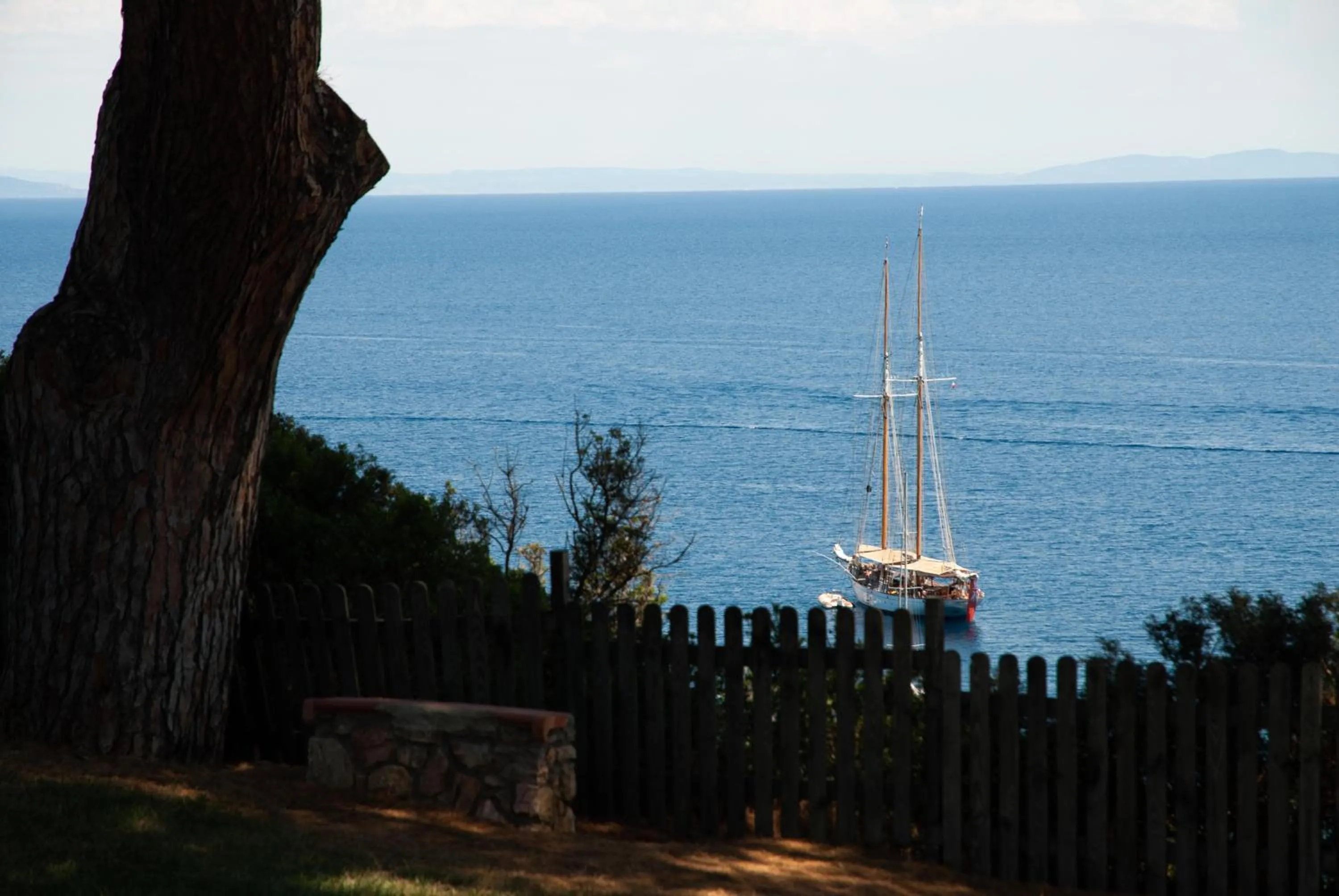 Natural landscape in Resort Capo Bianco
