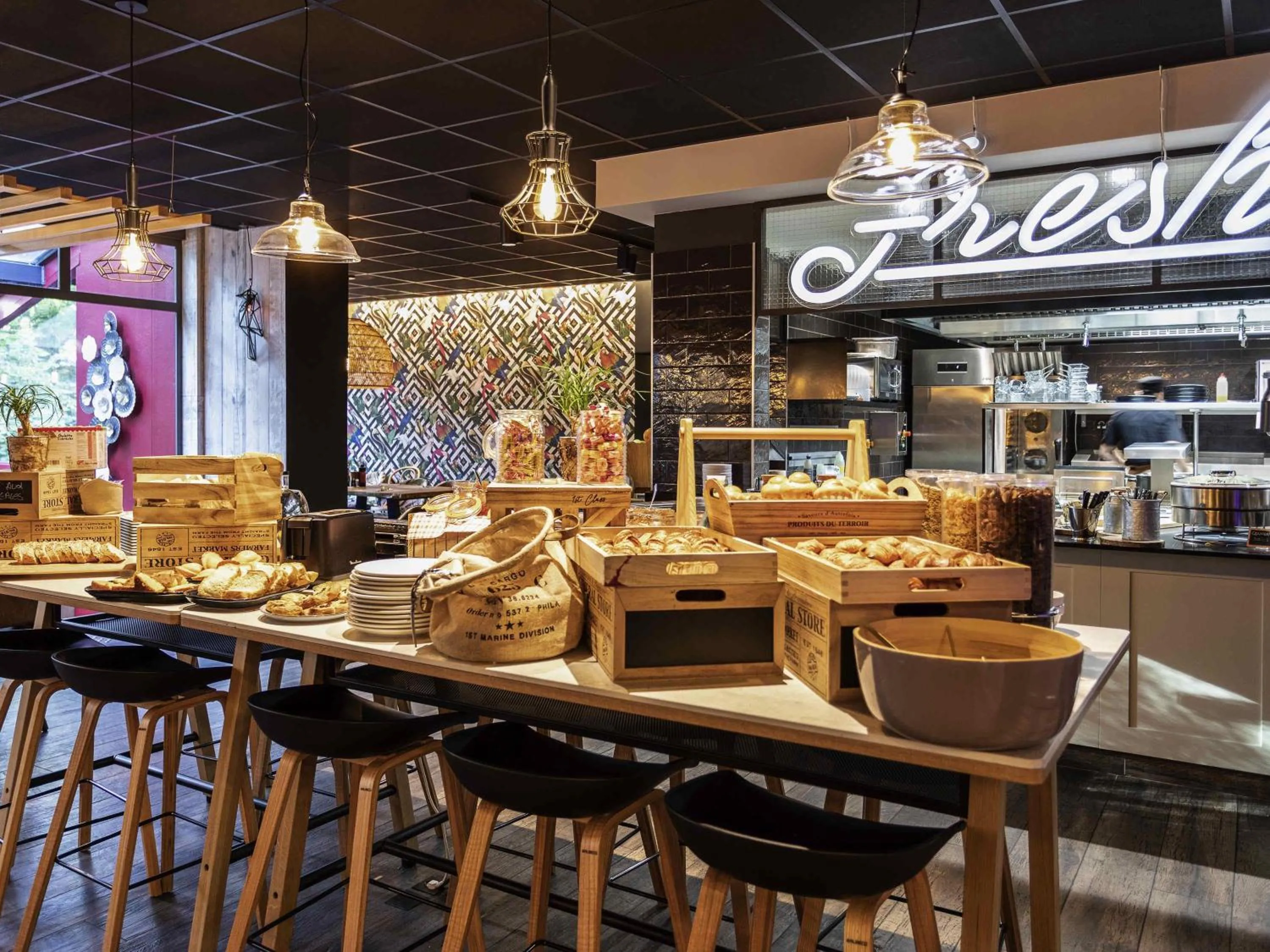 Breakfast in Novotel Valence Sud