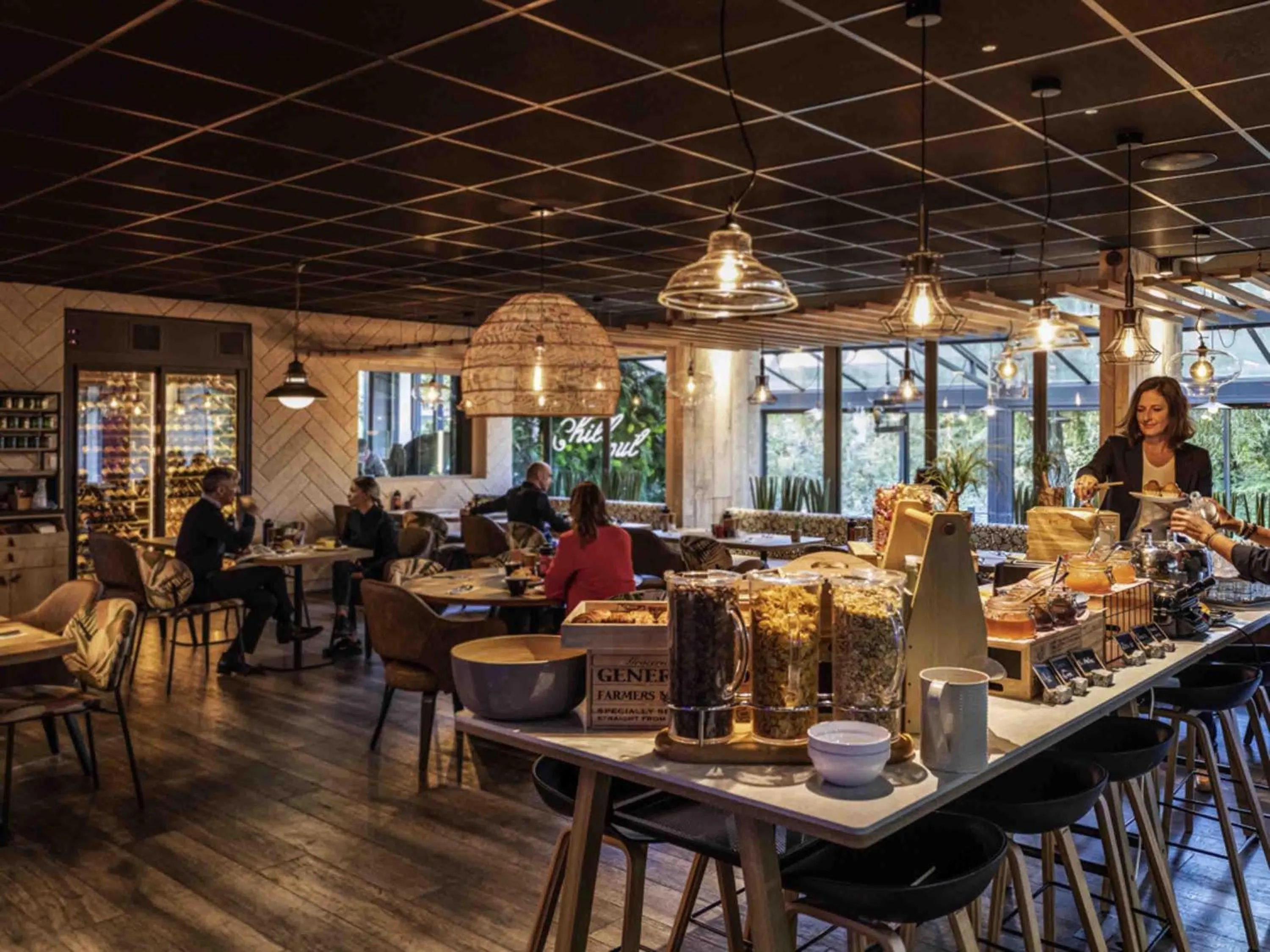 Breakfast in Novotel Valence Sud