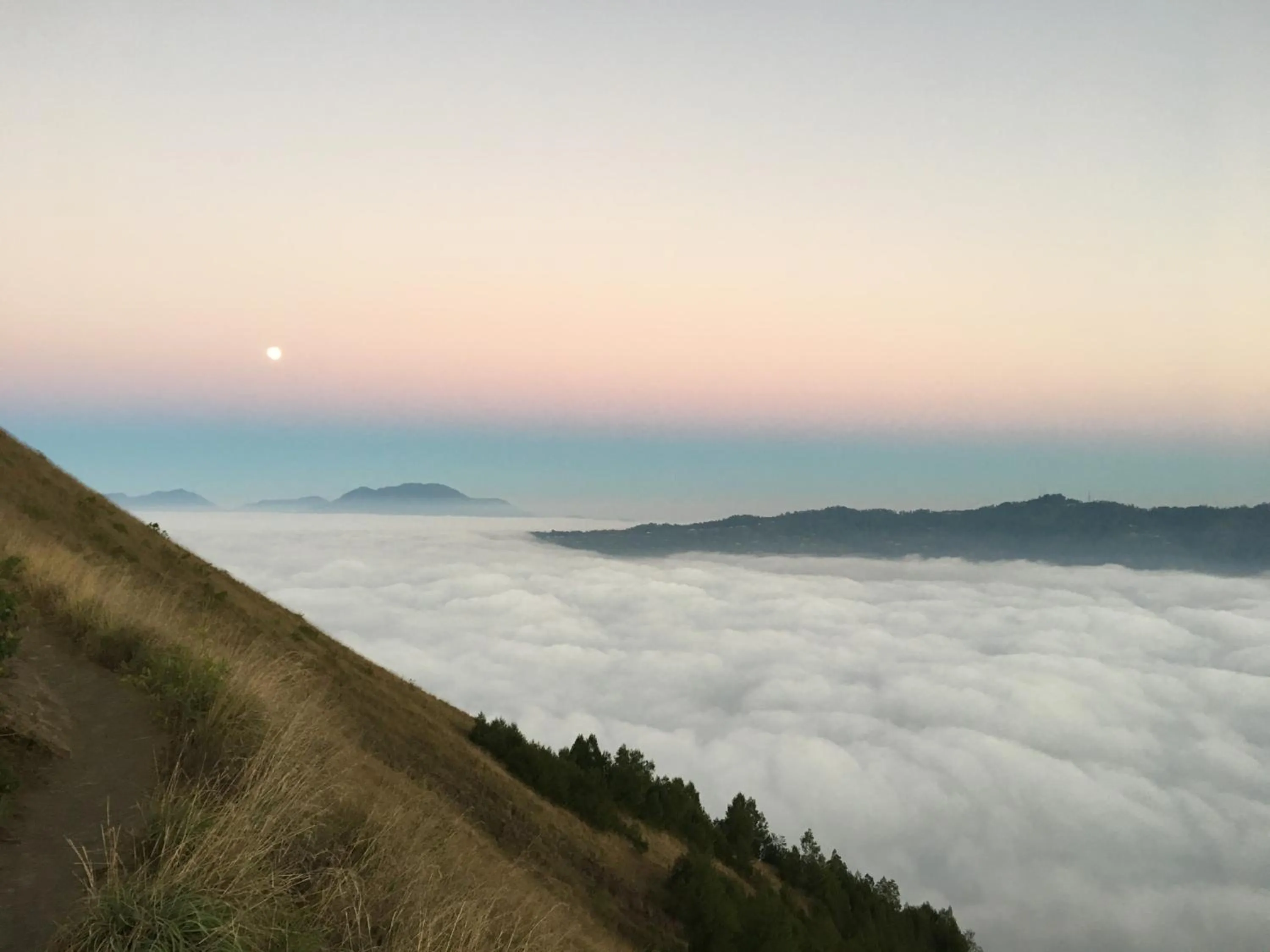 Sunrise in Batur Panorama