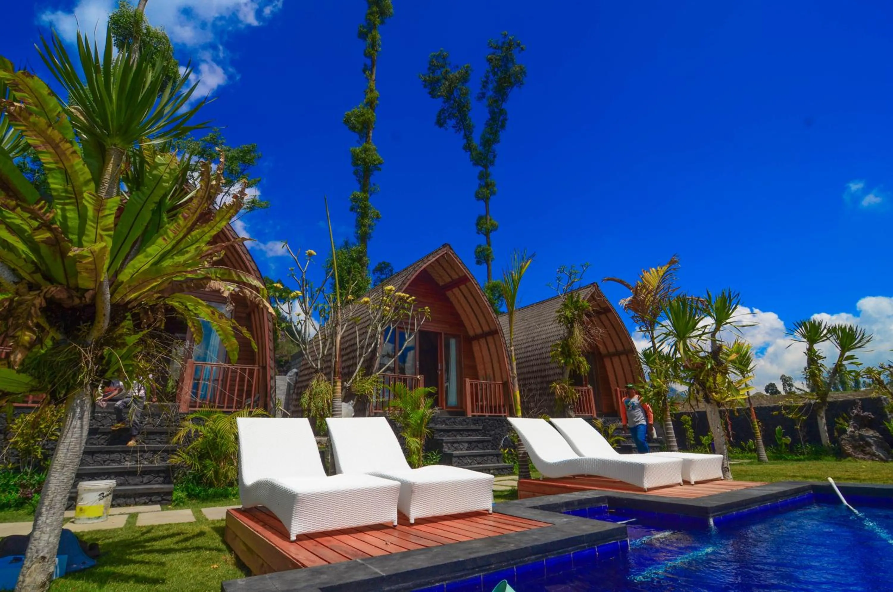 Swimming pool in Batur Panorama