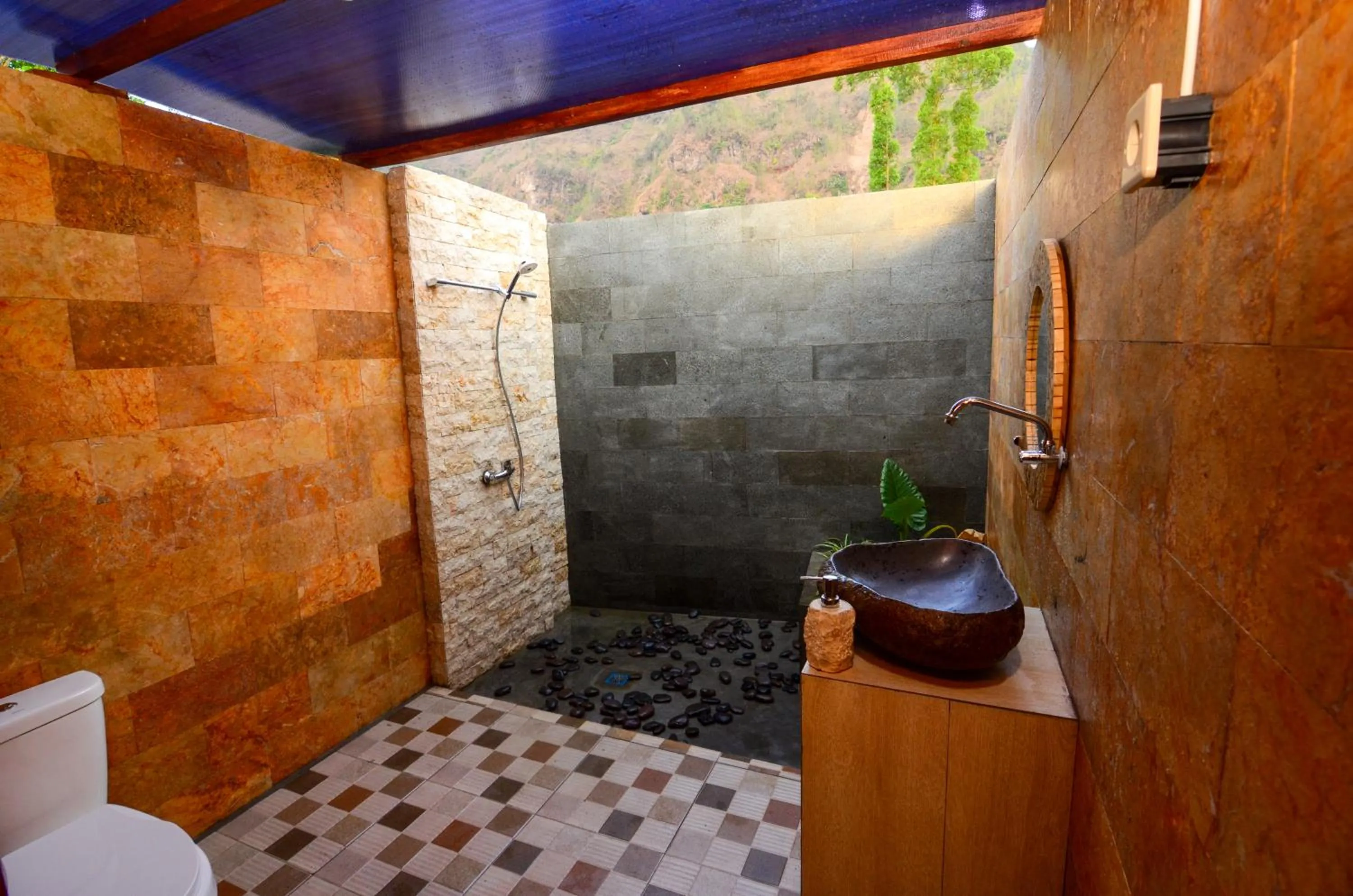 Garden view in Batur Panorama