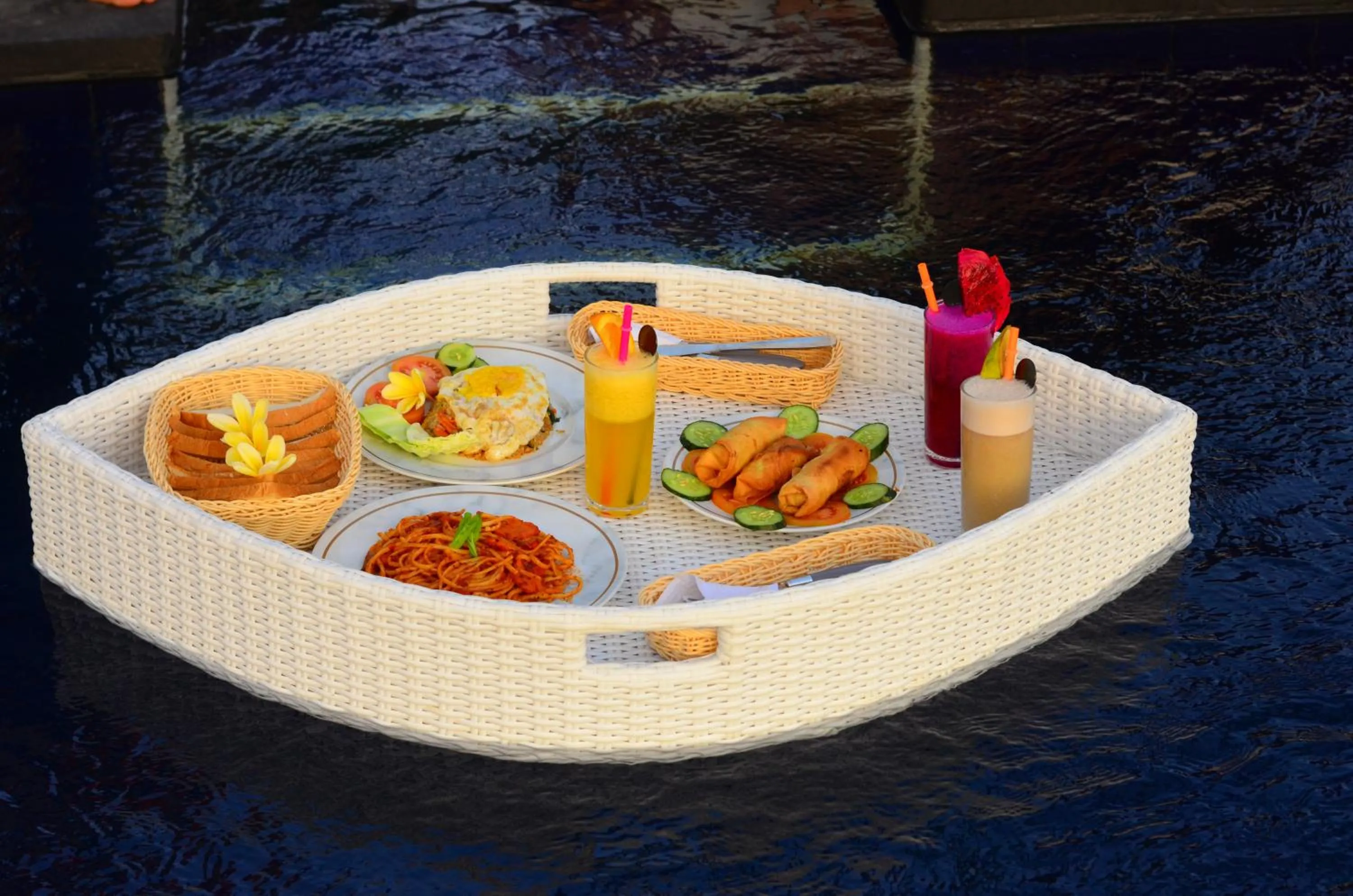 Food in Batur Panorama