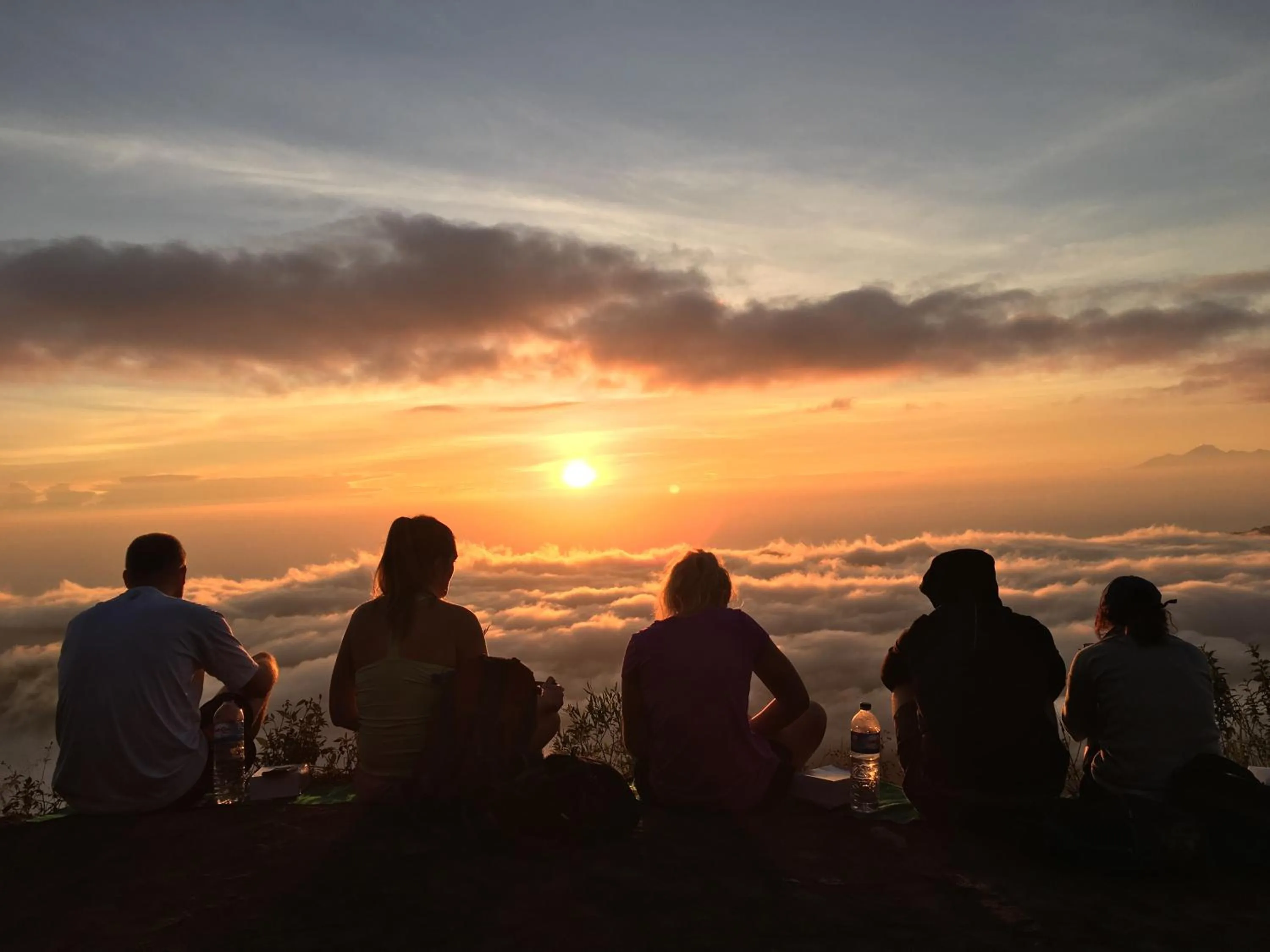 Sunrise in Batur Panorama