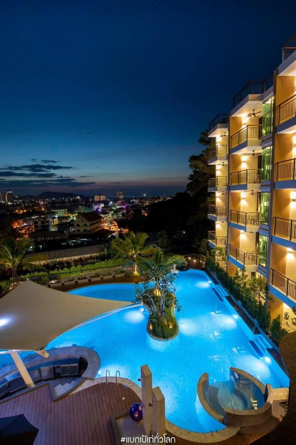 Property building in SKYVIEW Resort Phuket Patong Beach