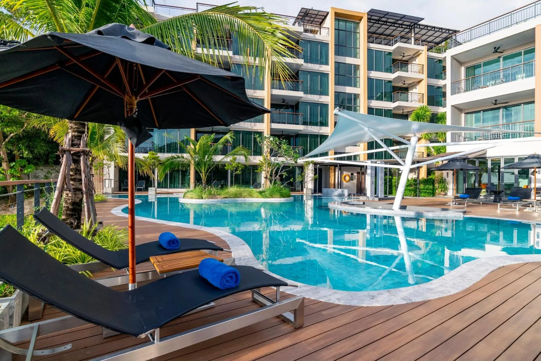 Property building in SKYVIEW Resort Phuket Patong Beach