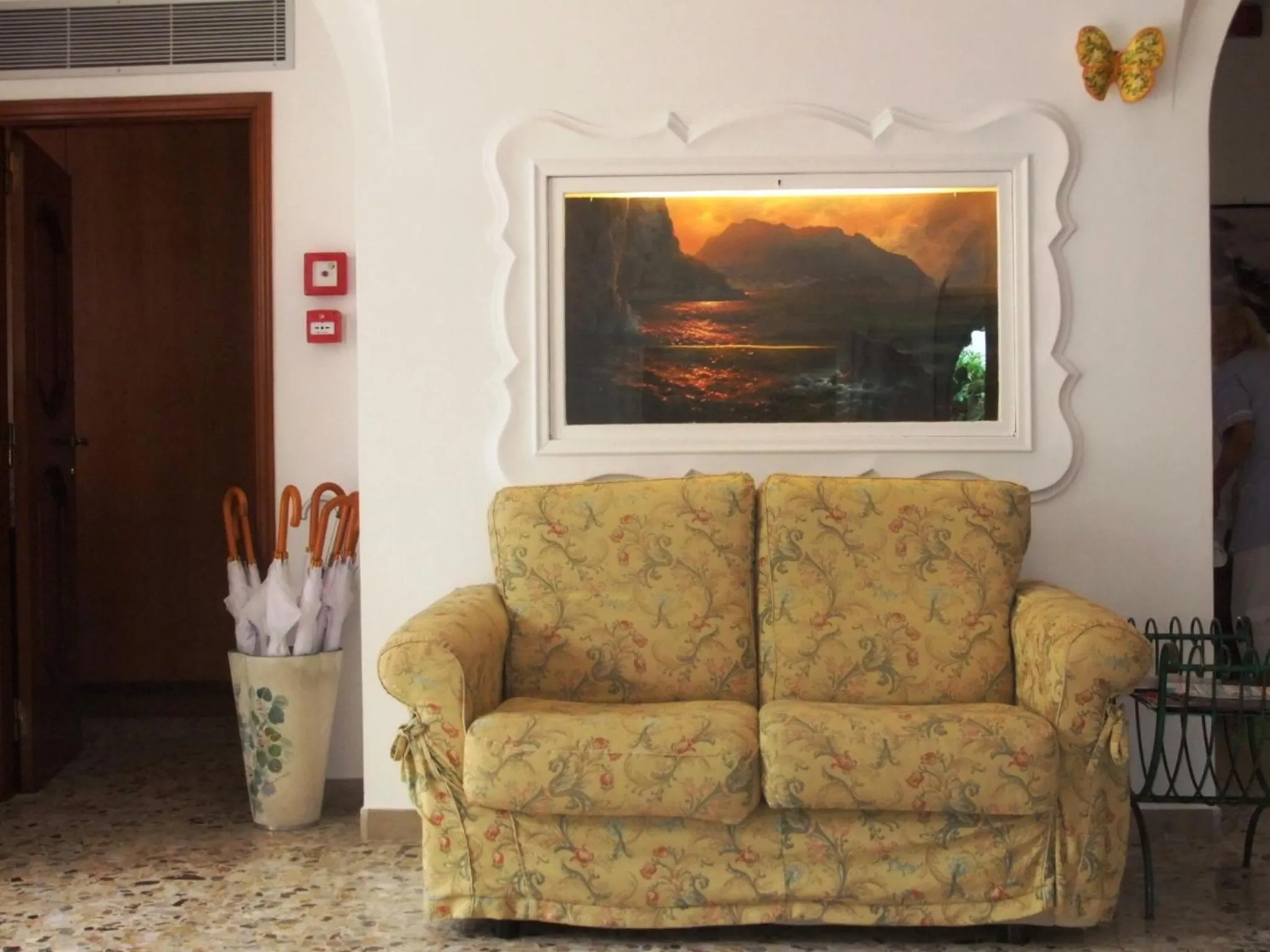 Lobby or reception in Hotel Biancamaria