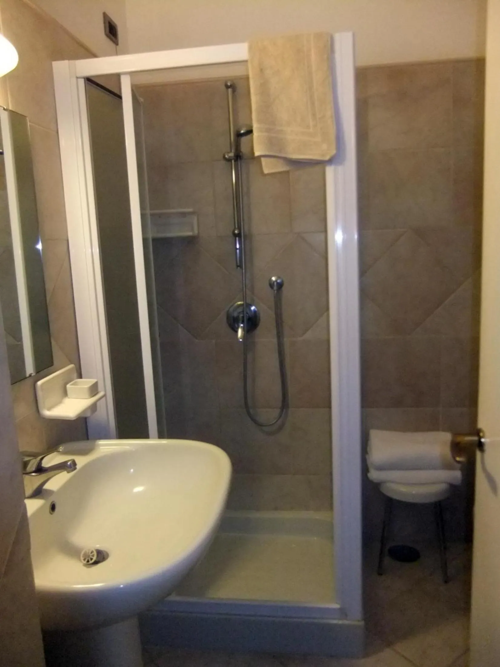 Bathroom in Hotel Biancamaria