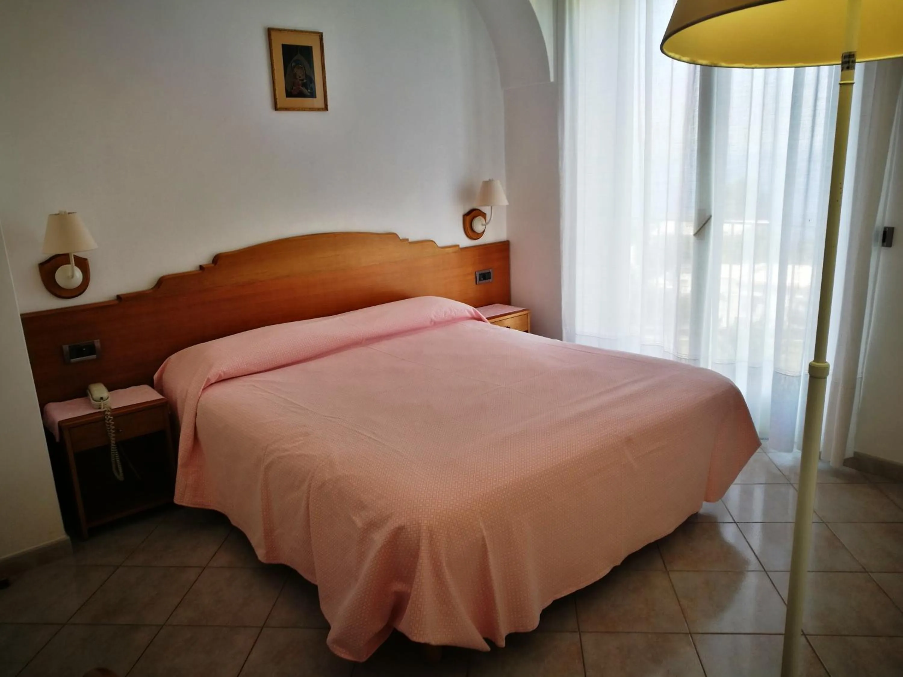Bed in Hotel Biancamaria
