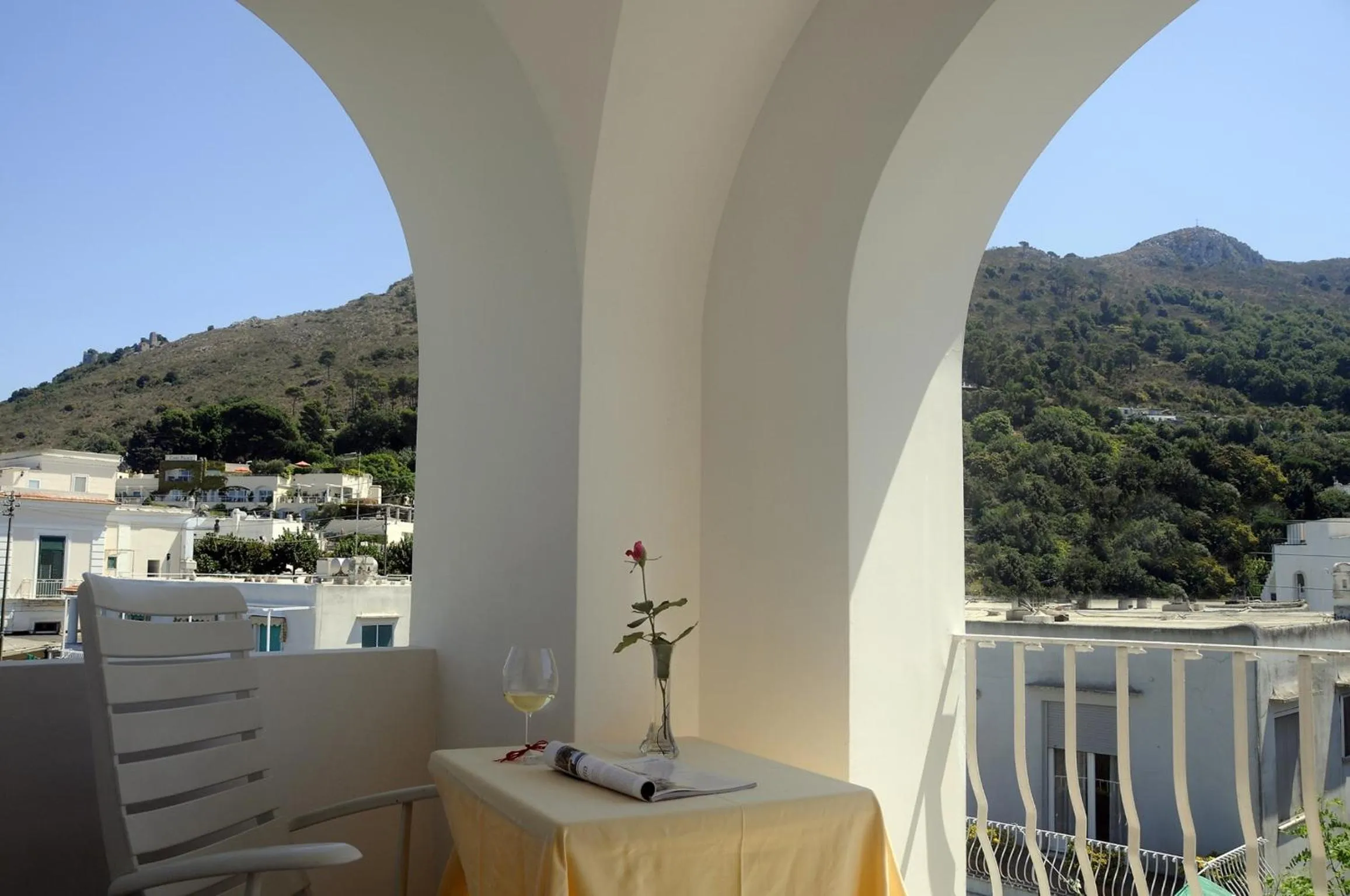 Balcony/Terrace in Hotel Biancamaria
