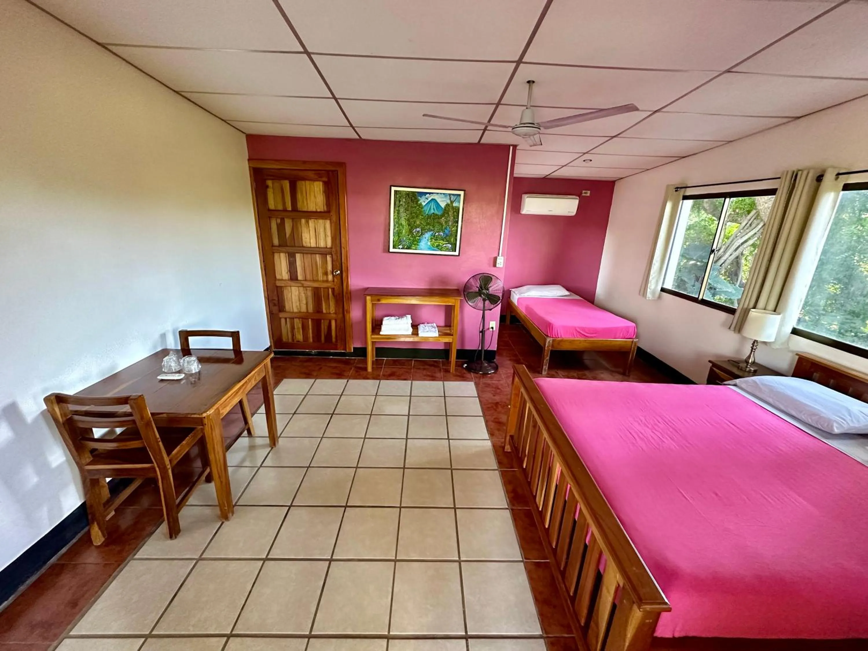 Bed in Hospedaje Soma