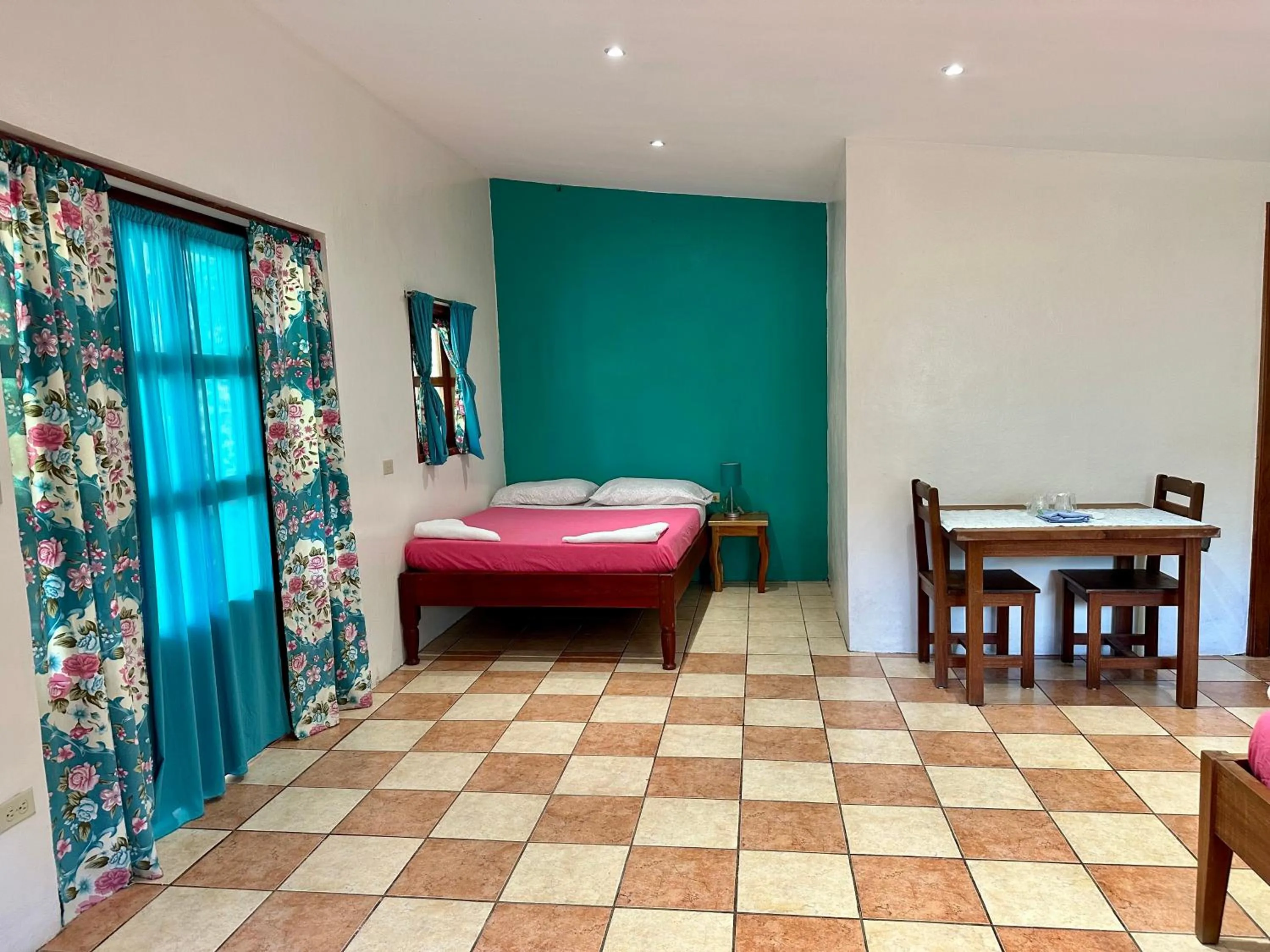 Bed in Hospedaje Soma