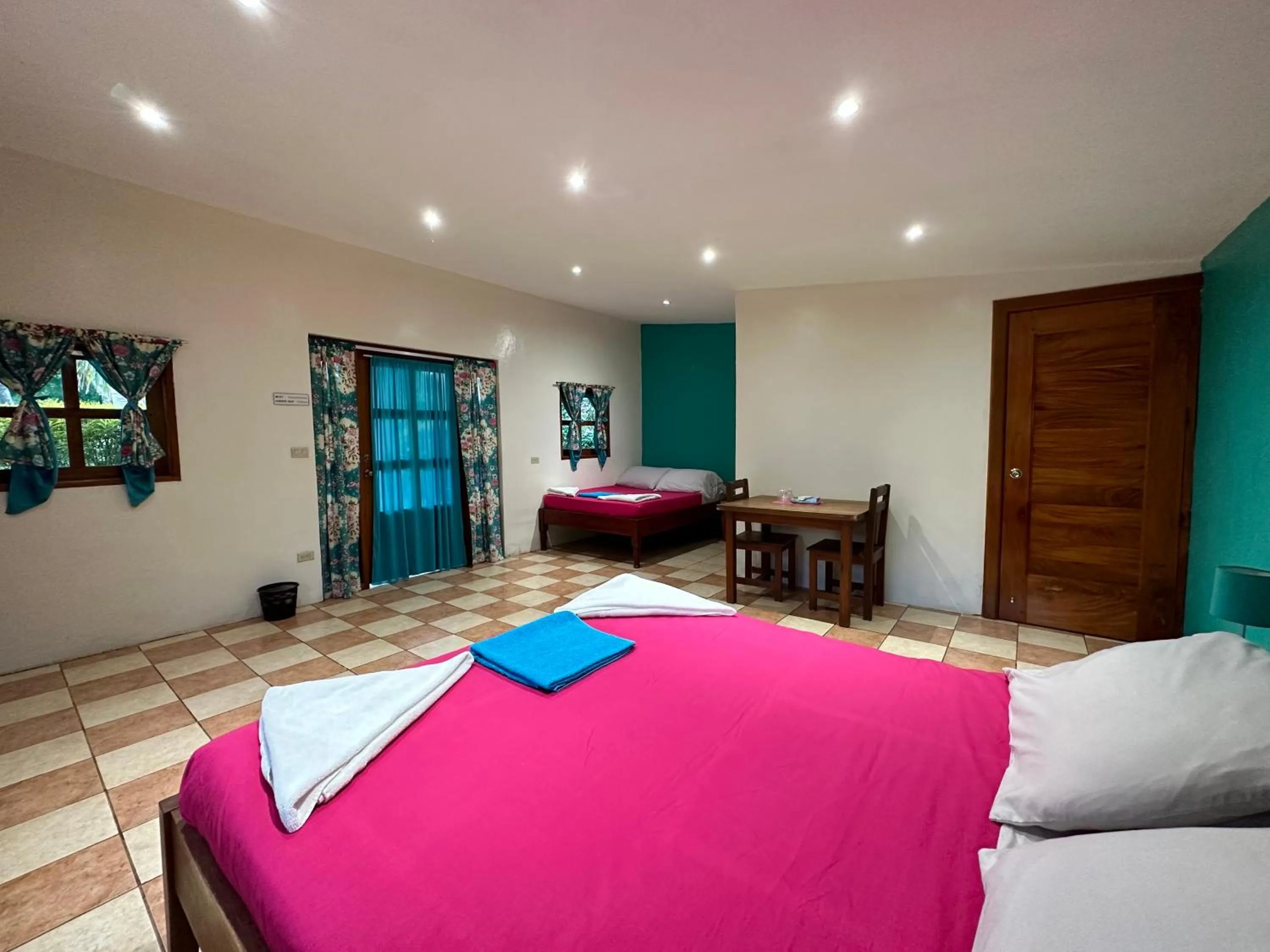 Bed in Hospedaje Soma