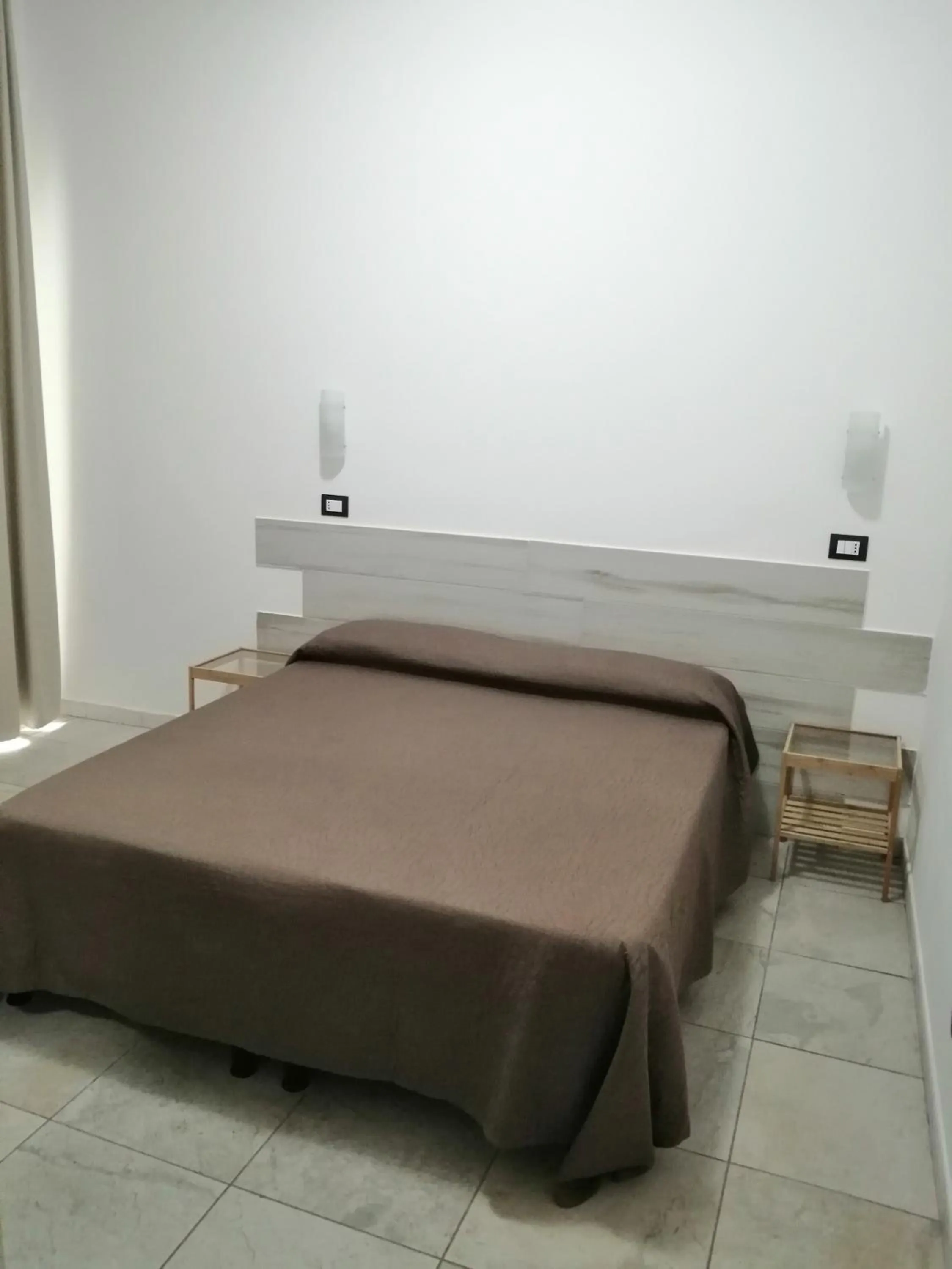 Bed in Hotel Brennero