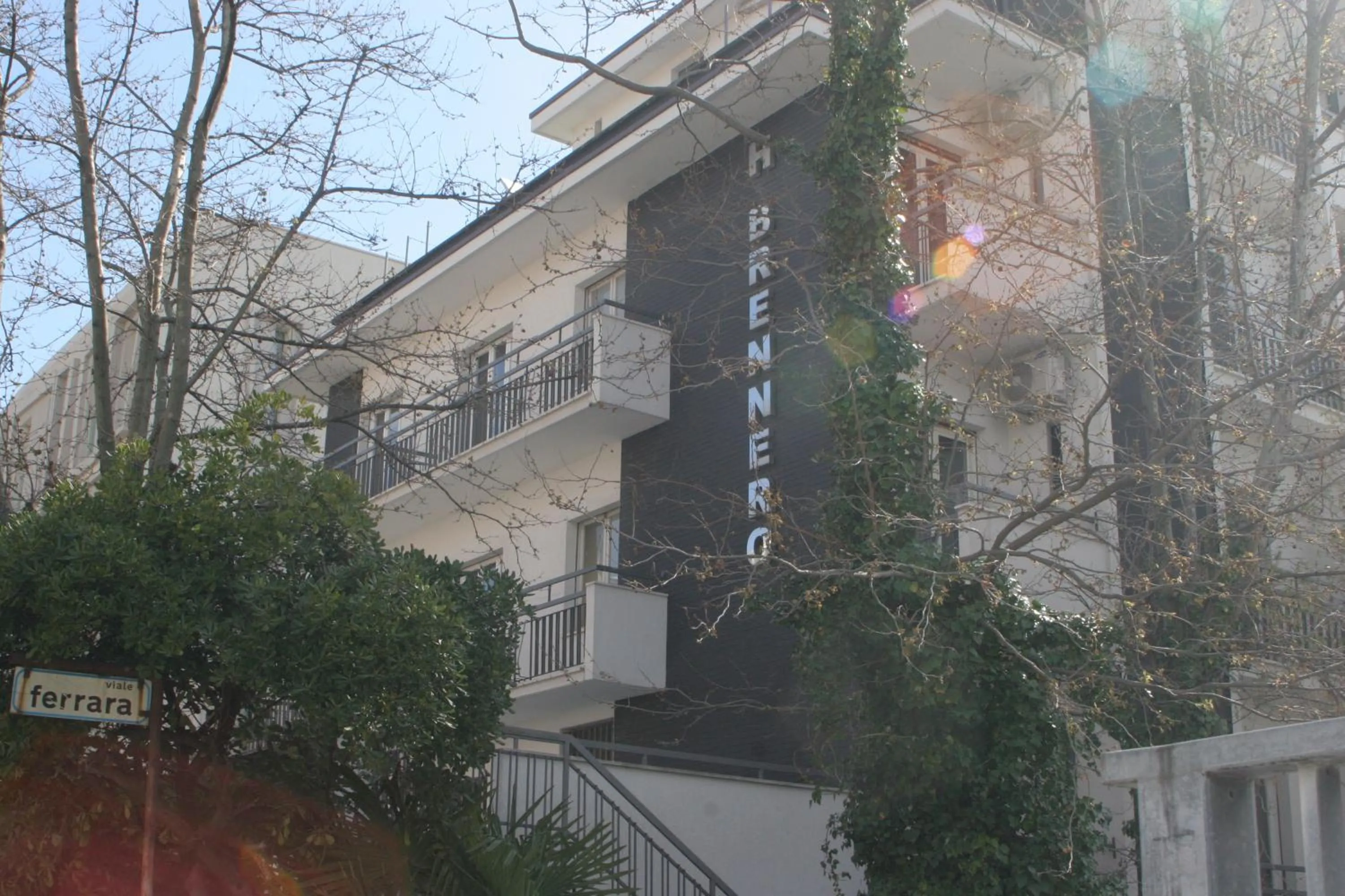 Facade/entrance in Hotel Brennero