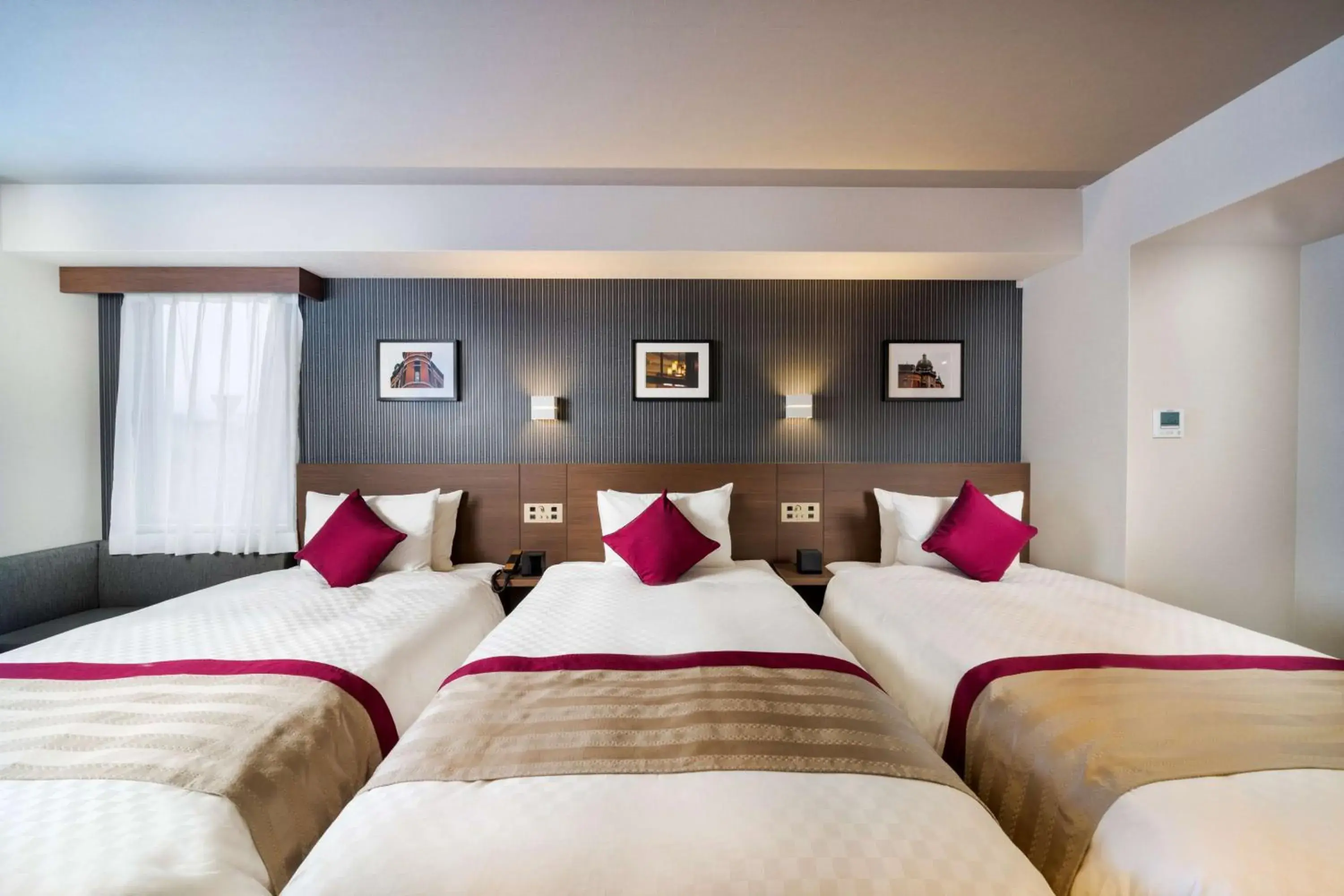 Triple Room with Three Single Beds in Best Western Plus Fukuoka Tenjin-minami Triple Room with Three Single Beds in Best Western Plus Fukuoka Tenjin-minami