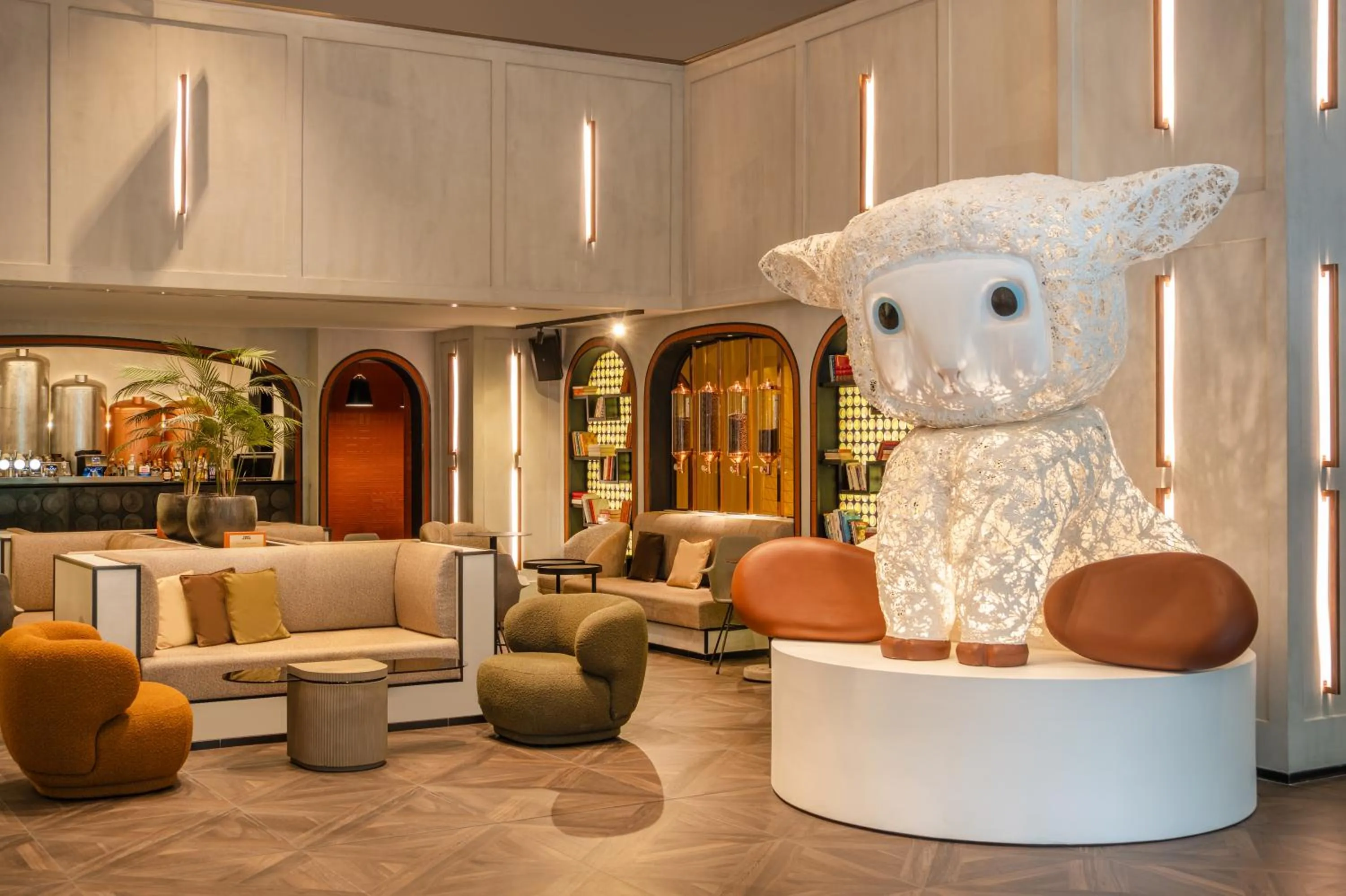 Lounge or bar in FirstName Toulouse Résidence