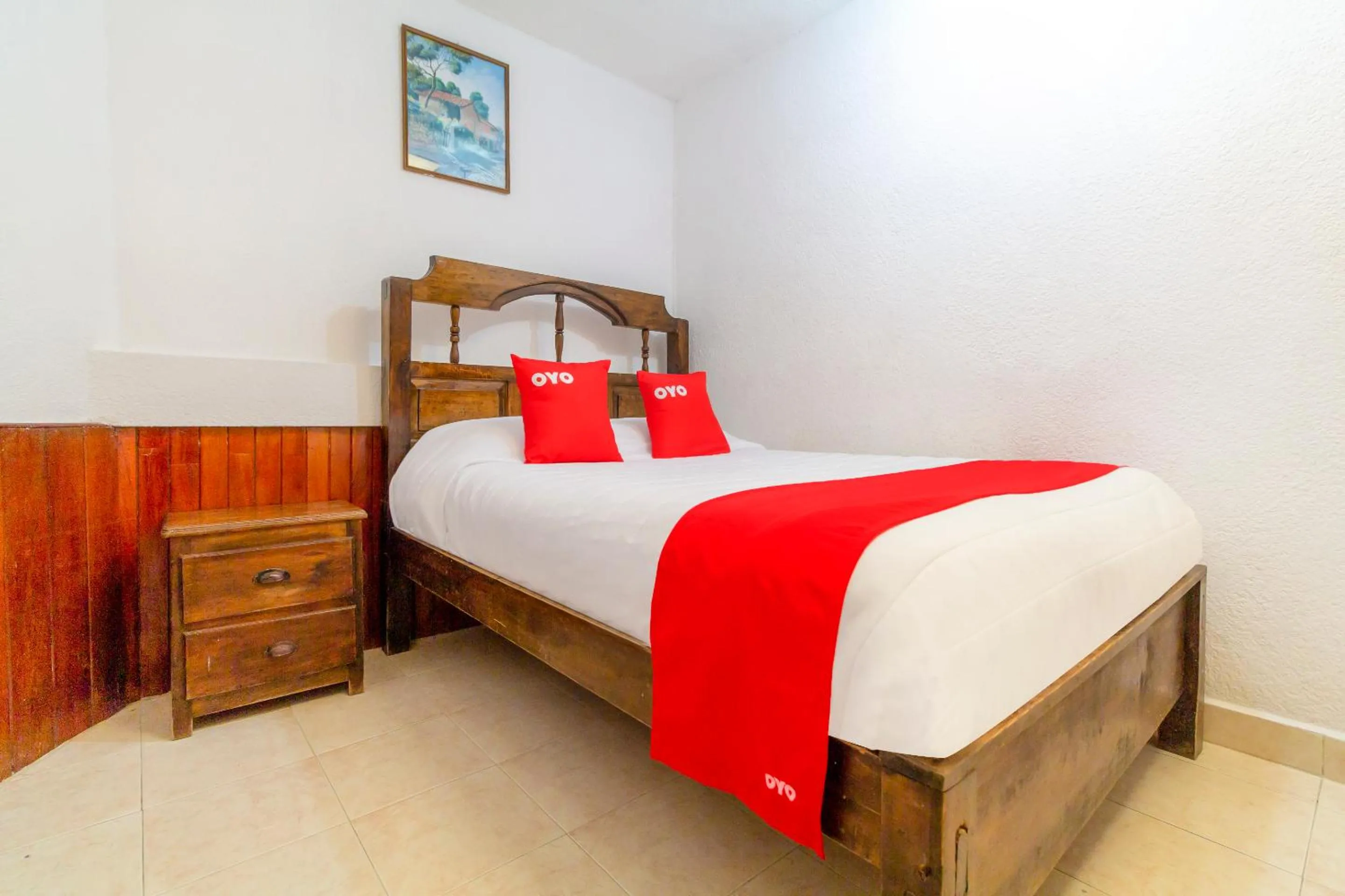 Bedroom, Bed in OYO Hotel Las Nubes,Mercado de Dulces y Artesanias Ambar