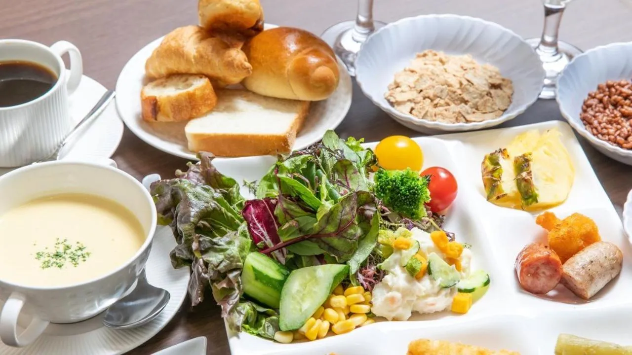 Breakfast in APA Hotel Kobe Sannomiya Ekimae