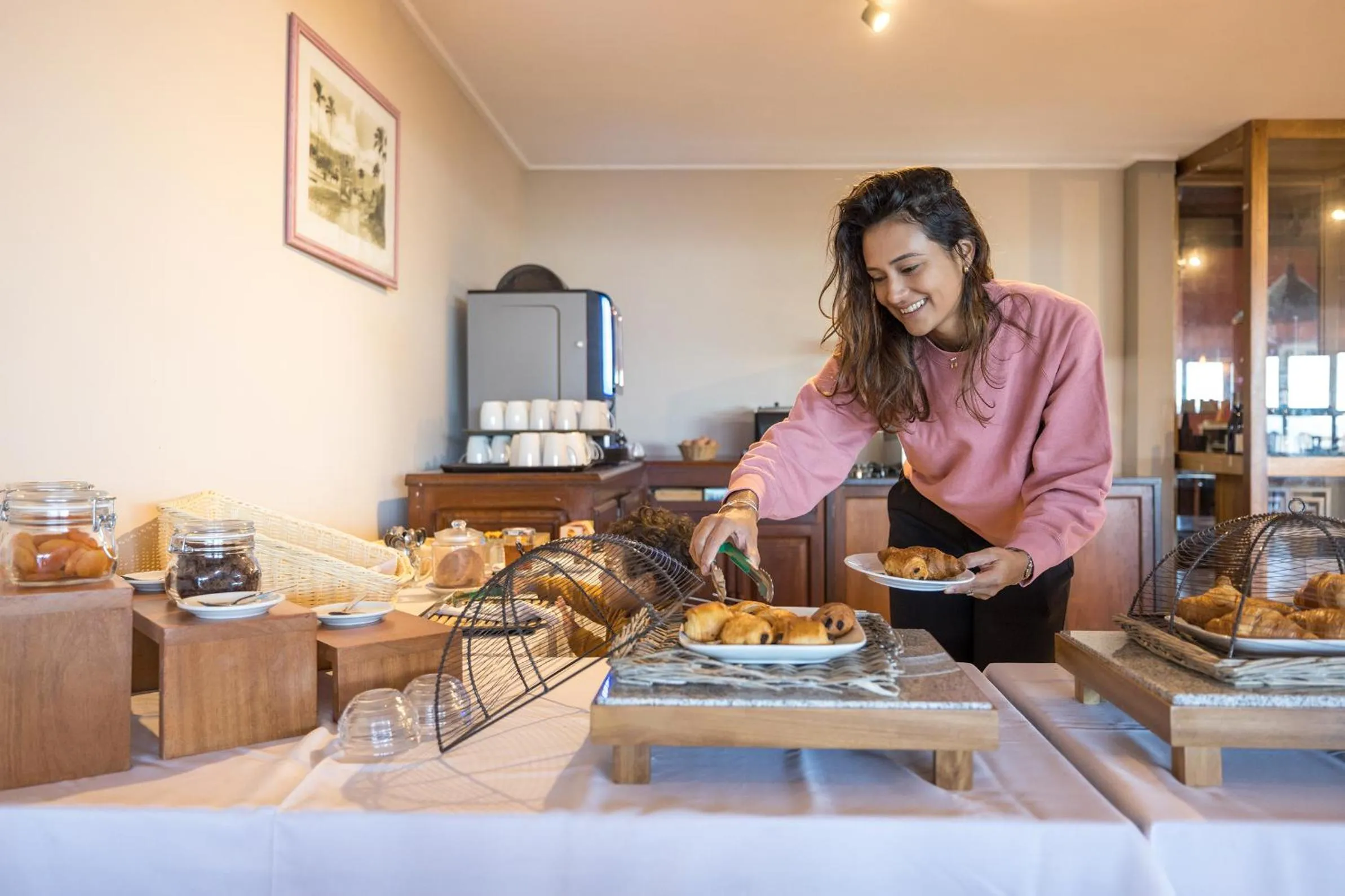 Breakfast in Les Géraniums