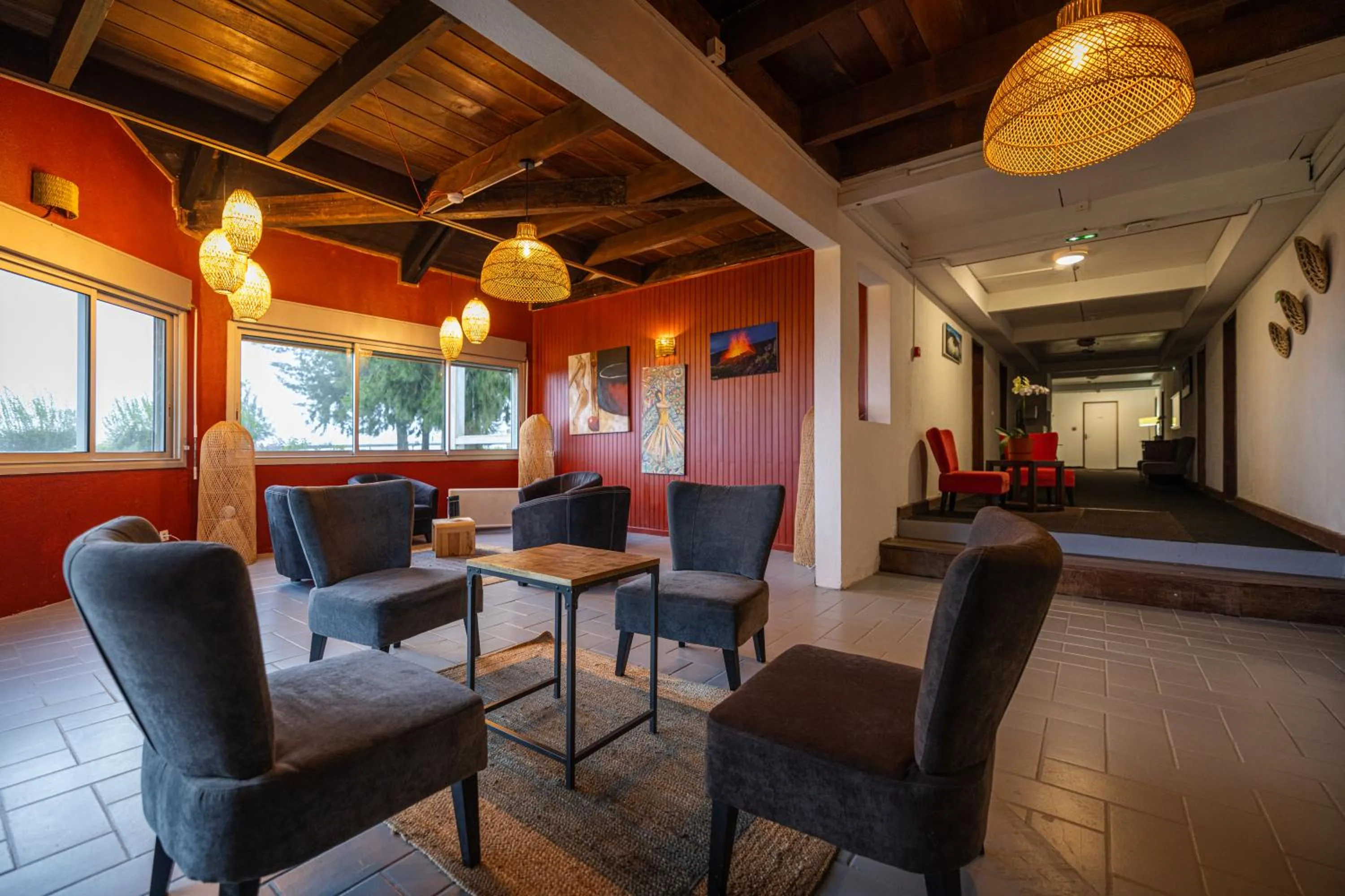 Communal lounge/ TV room in Les Géraniums