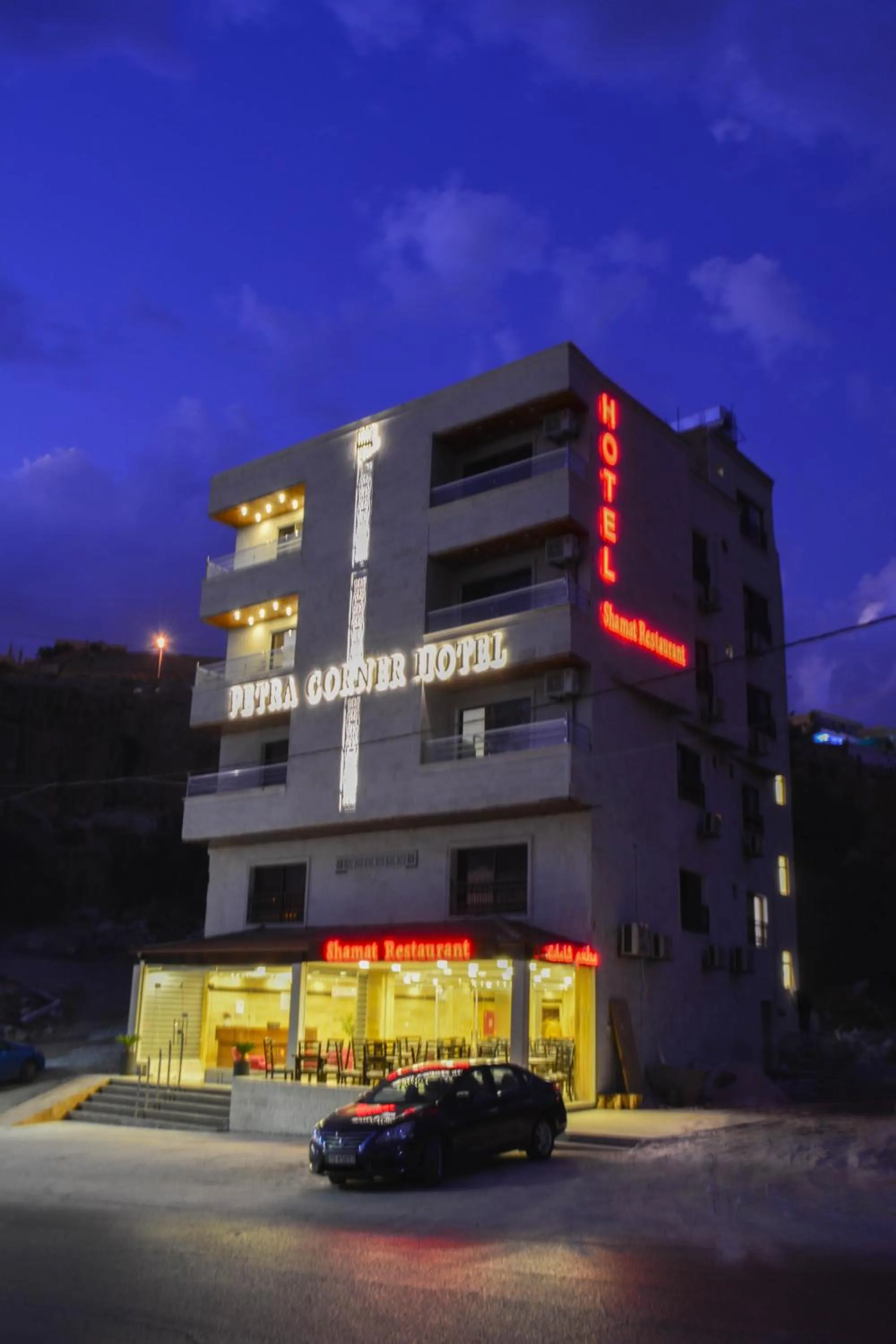 Property building in Petra Corner Hotel