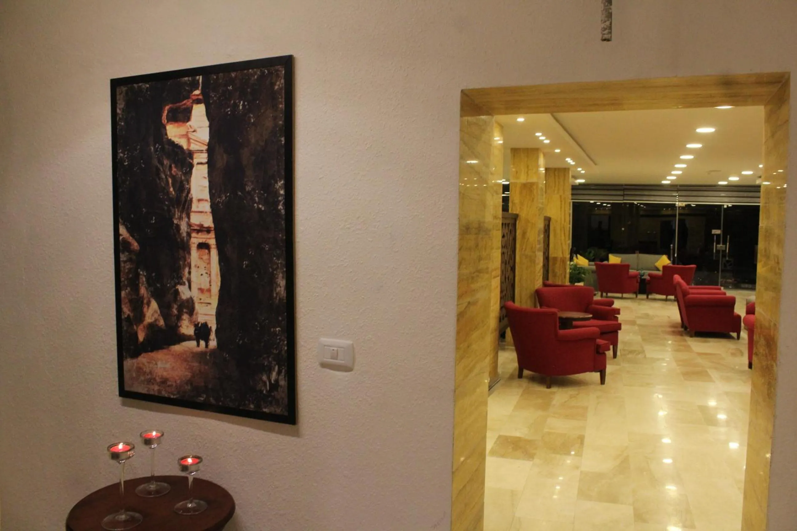 Lobby or reception in Petra Corner Hotel