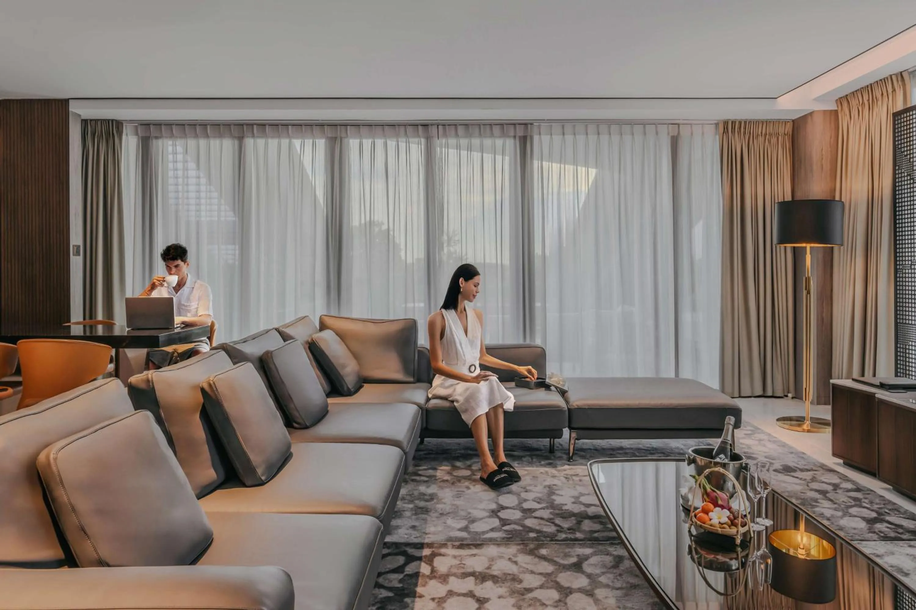 Photo of the whole room in Dusit Thani Laguna Singapore