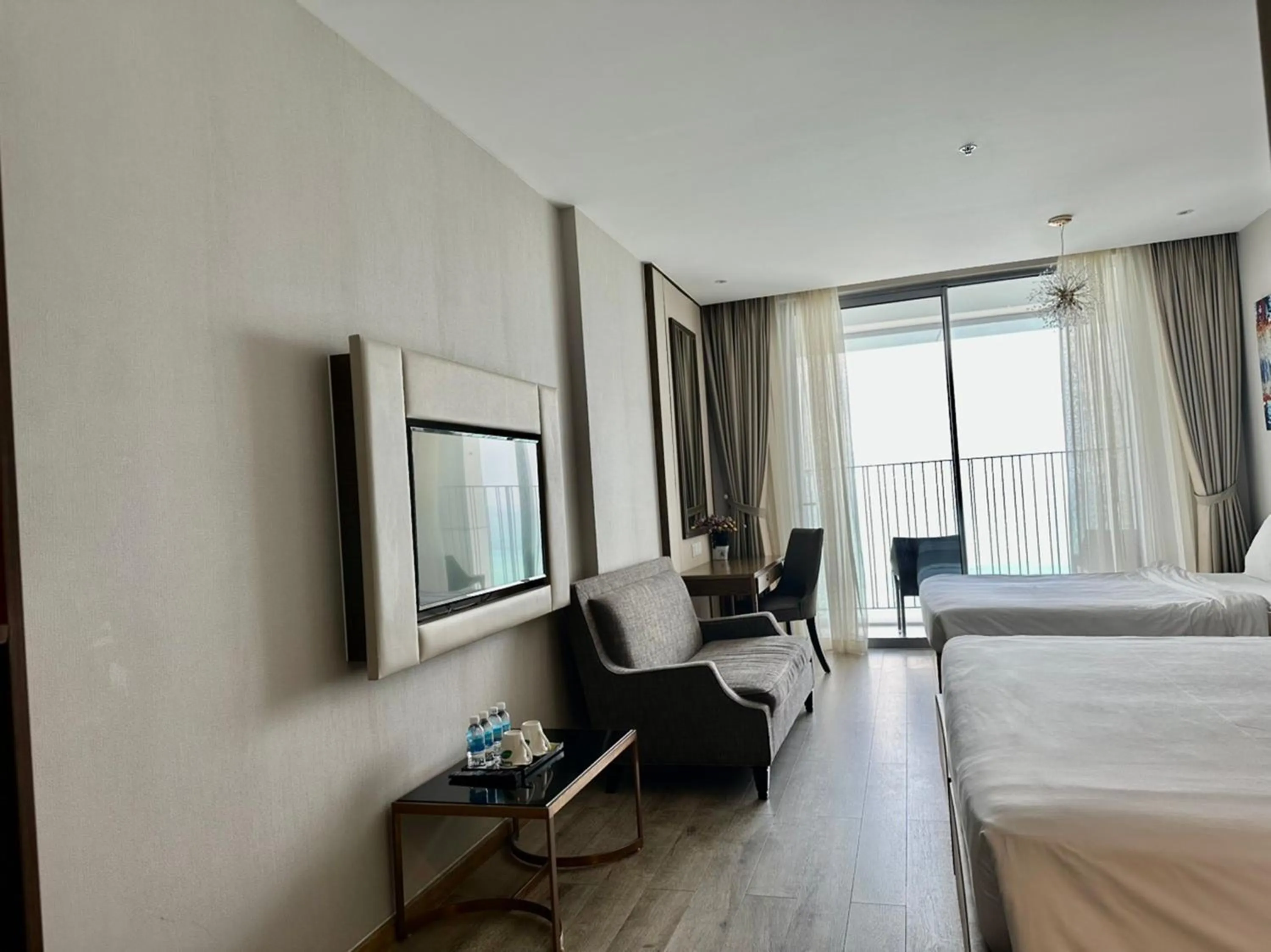 Bed in Handy Panorama Nha Trang Condotel