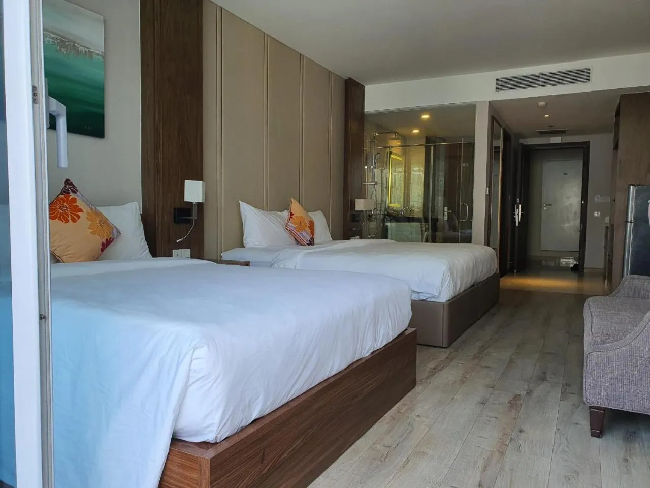 Bed in Handy Panorama Nha Trang Condotel