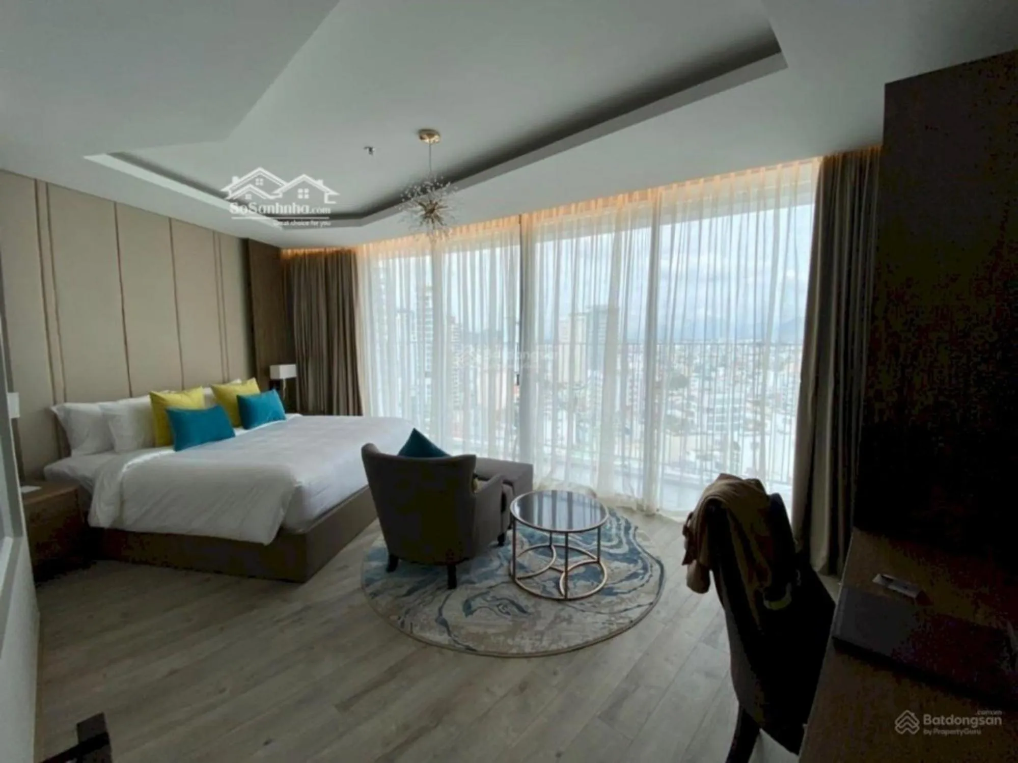 Bed in Handy Panorama Nha Trang Condotel