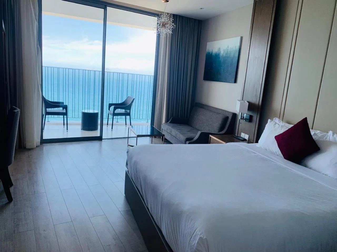 Bed in Handy Panorama Nha Trang Condotel