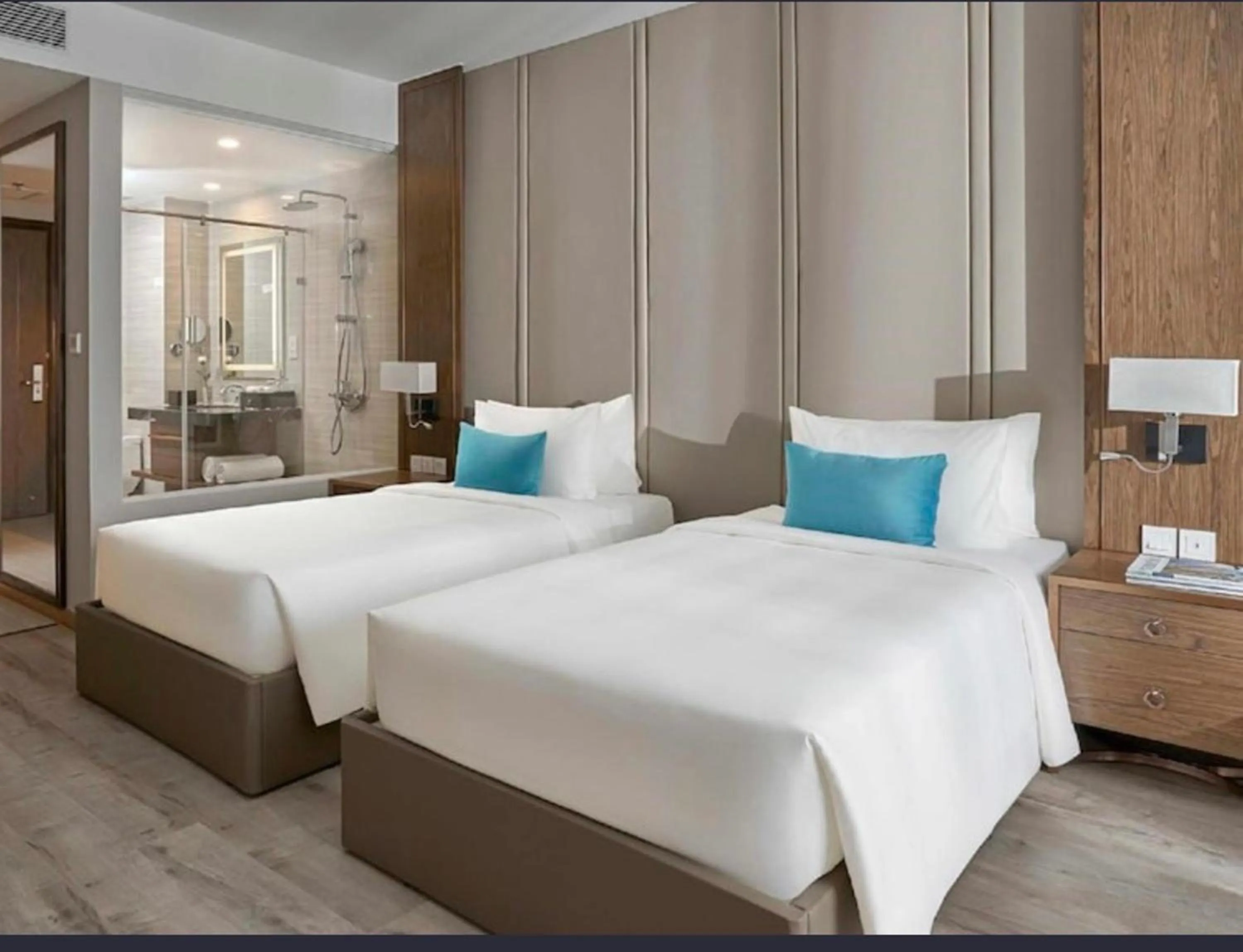 Bed in Handy Panorama Nha Trang Condotel