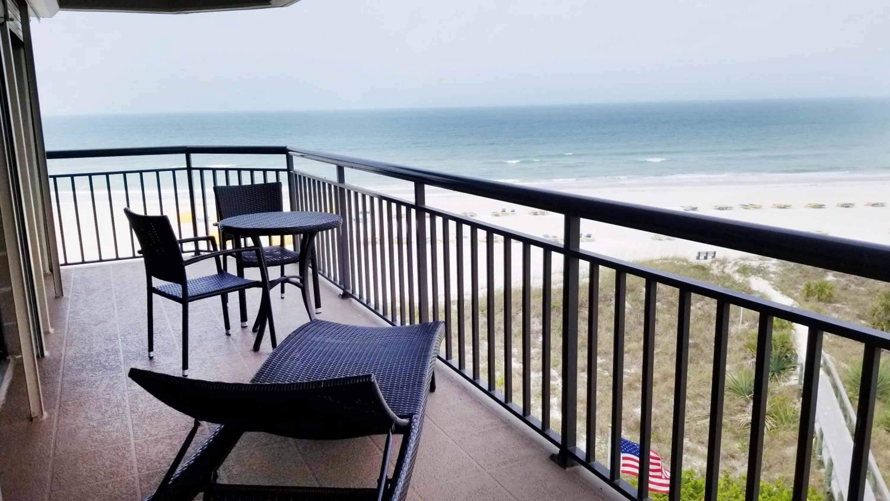 Balcony/Terrace in Gulf Strand Resort by Travel Resort Services