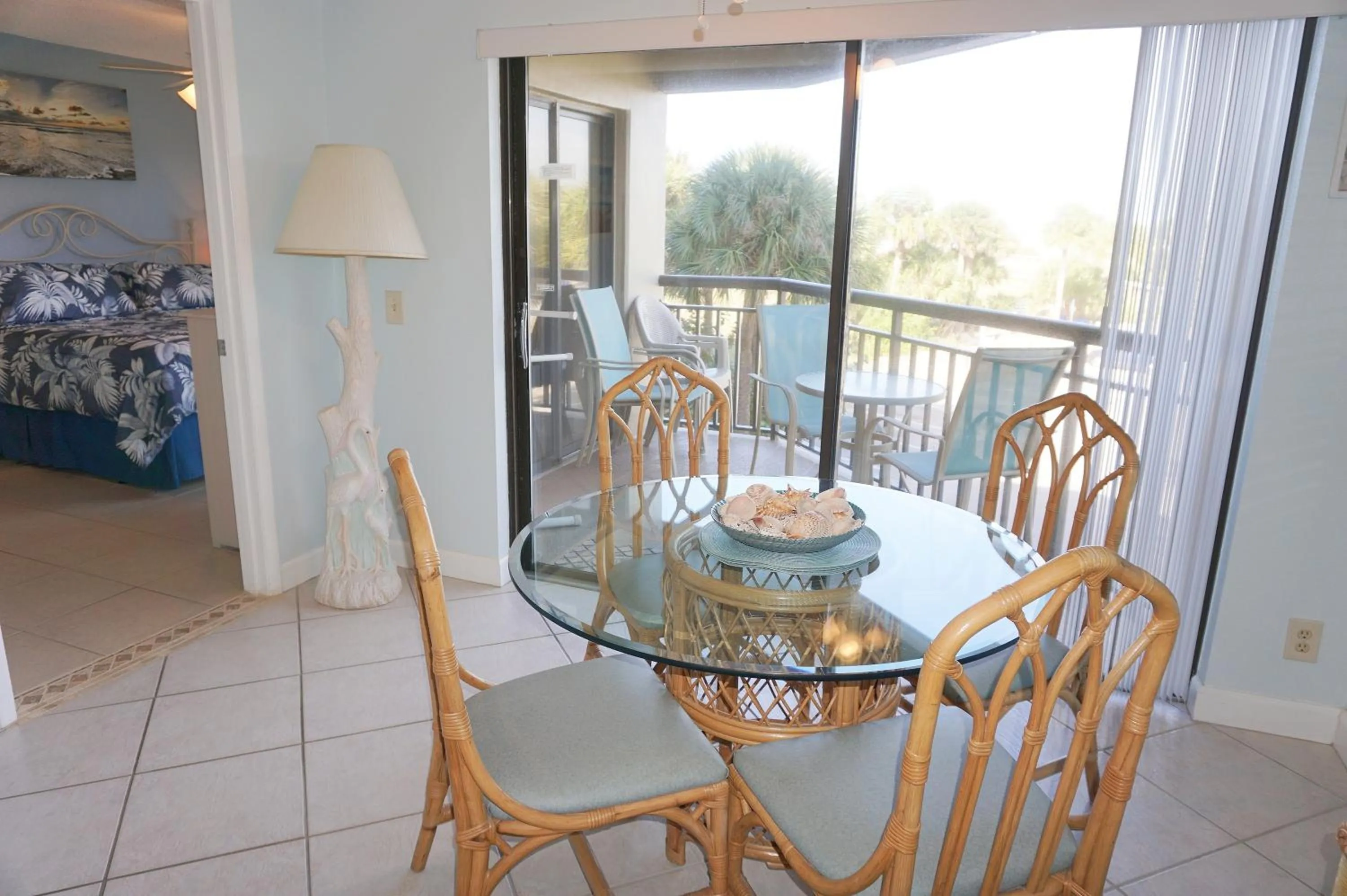 Dining area in Gulf Strand Resort by Travel Resort Services