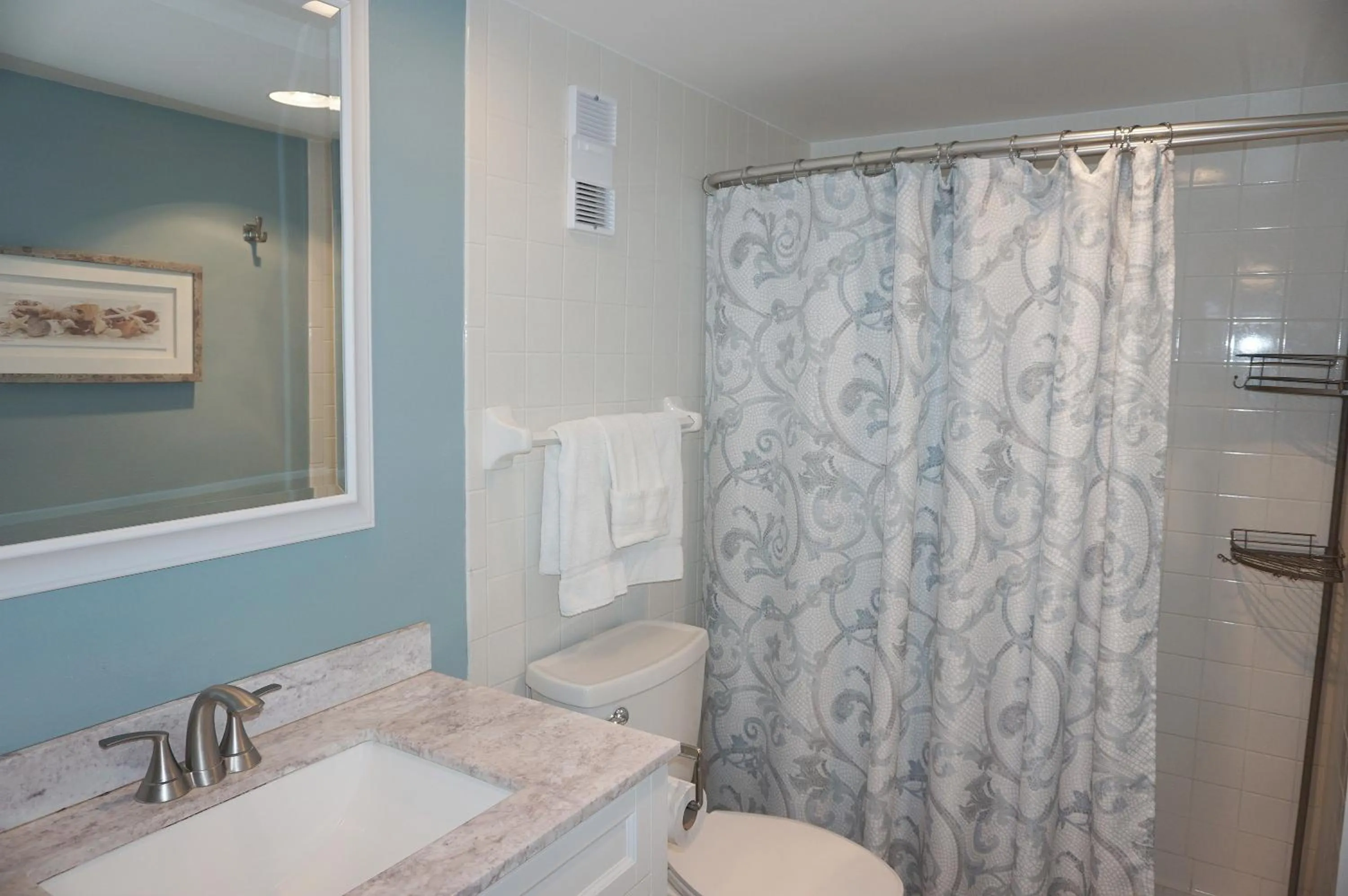 Bathroom in Gulf Strand Resort by Travel Resort Services