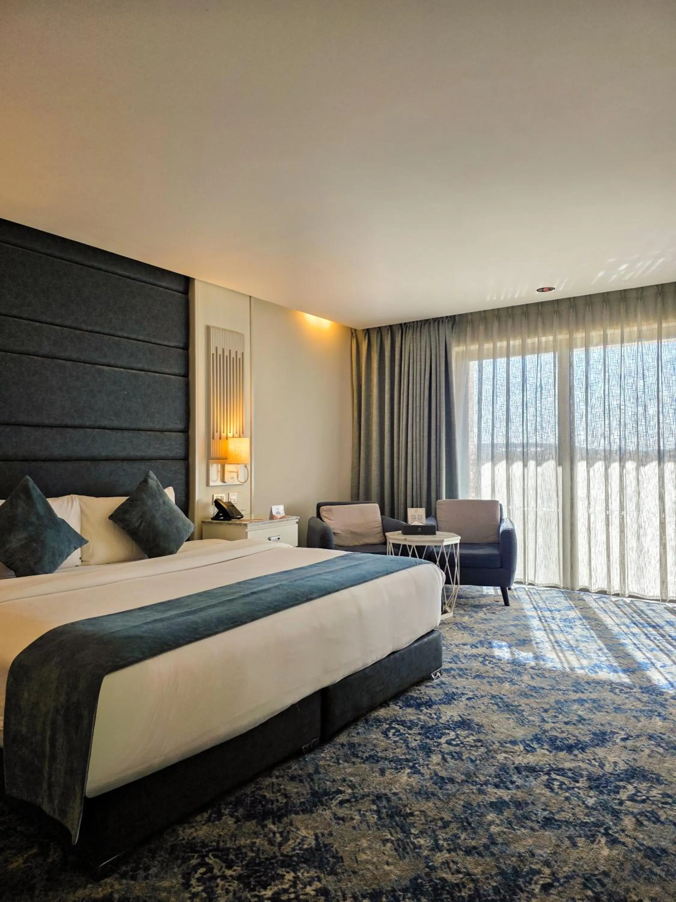 Bed in Opal Hotel Amman