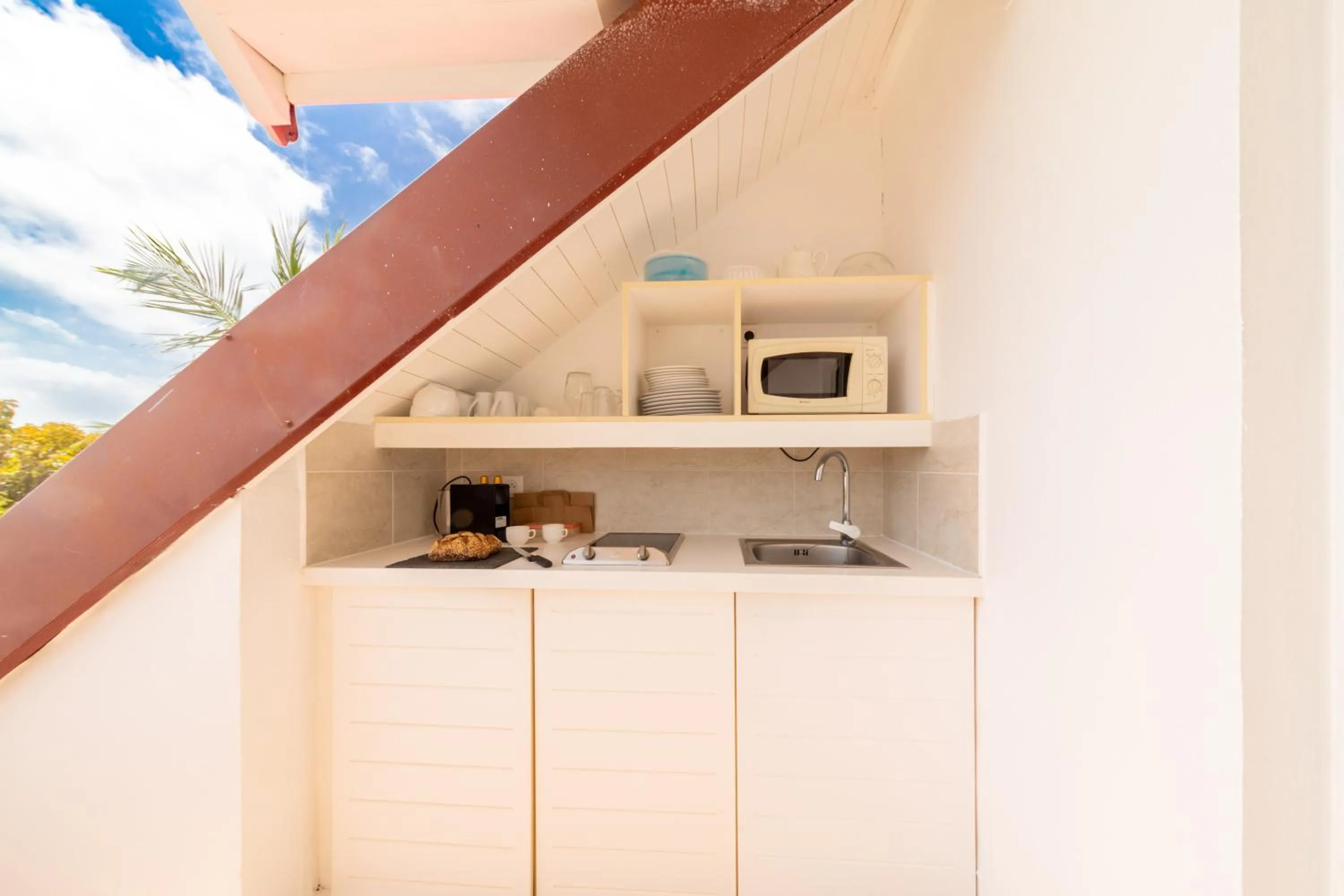 Kitchen or kitchenette in Village Pierre & Vacances Sainte Anne