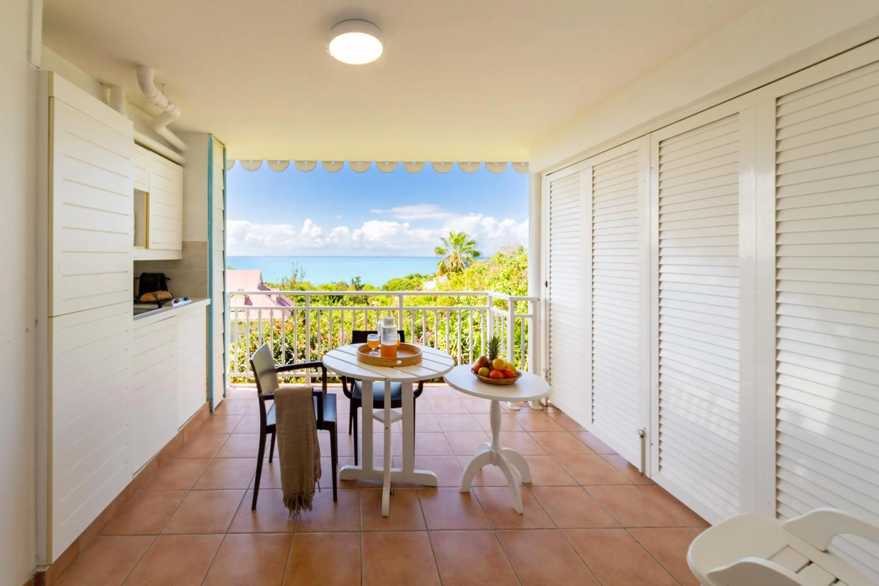 Patio in Village Pierre & Vacances Sainte Anne