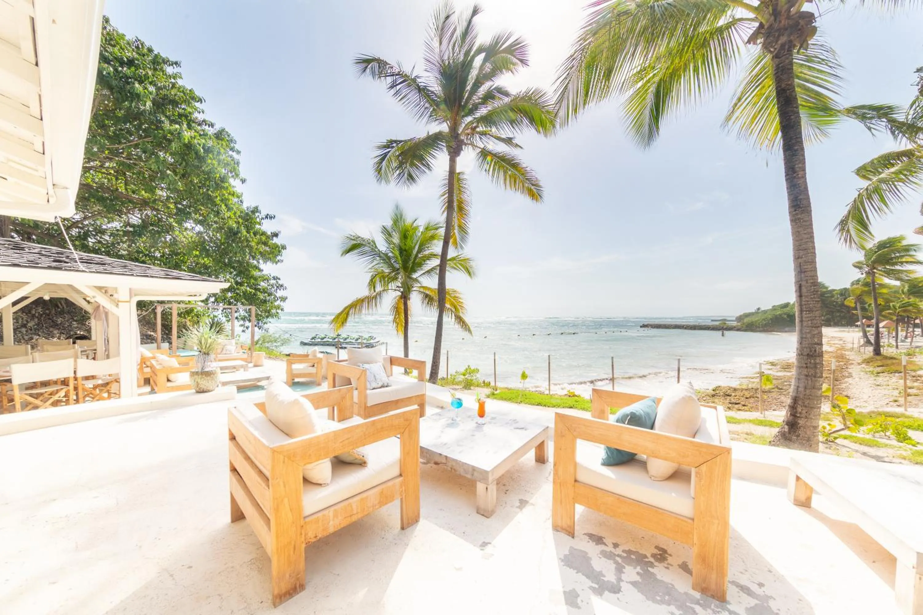 Patio in Village Pierre & Vacances Sainte Anne