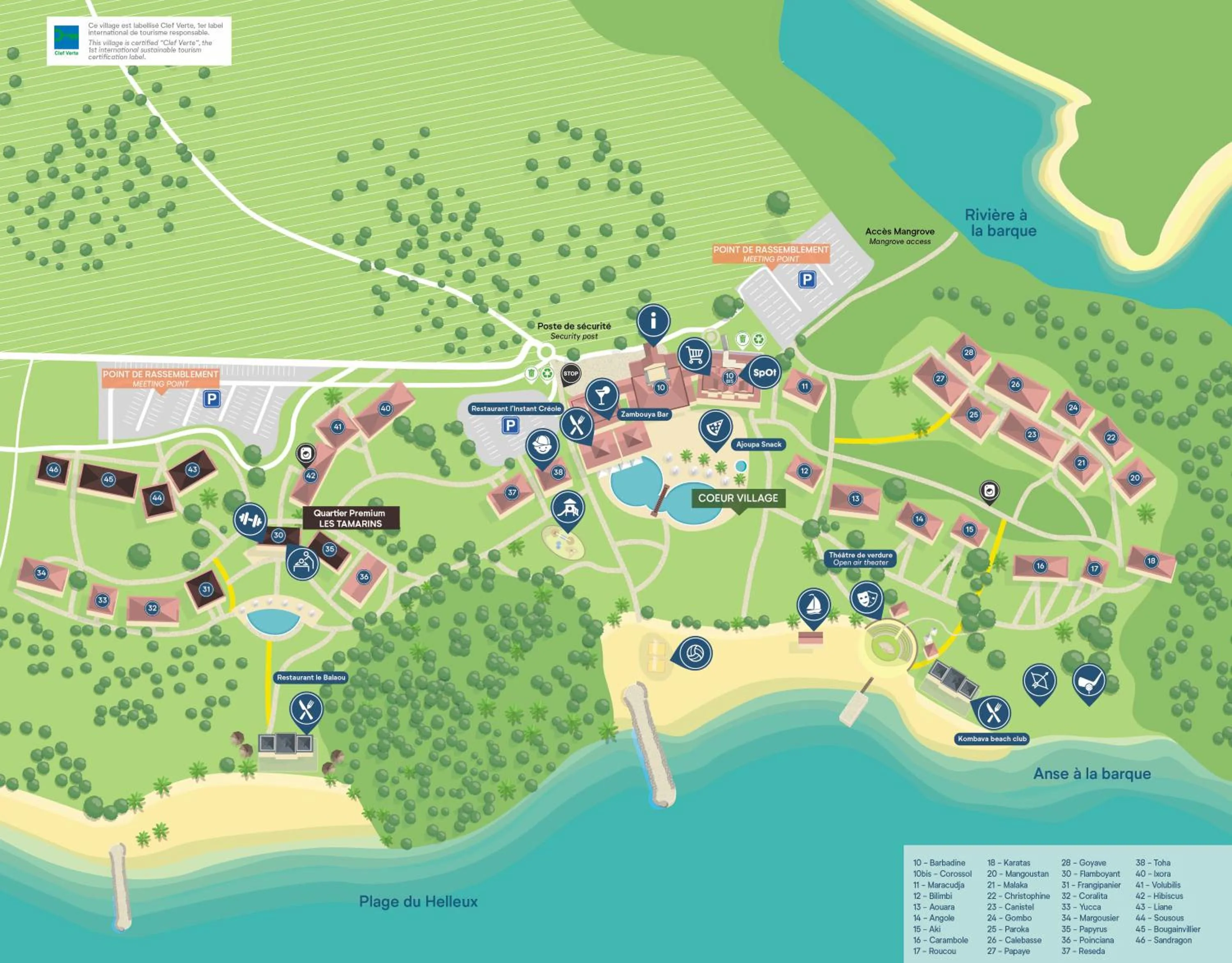 Natural landscape in Village Pierre & Vacances Sainte Anne